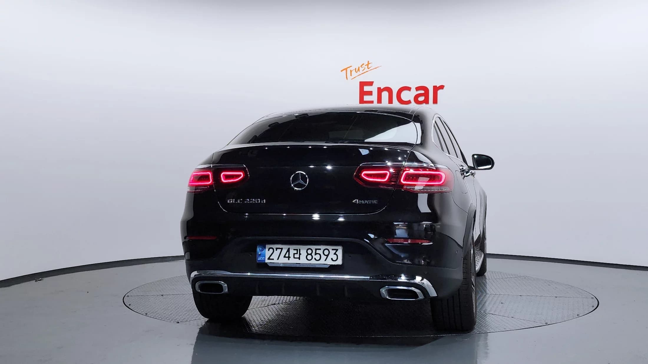 Mercedes-Benz GLC-Class GLC220 d 4MATIC Coupe, 2021 г. 65978 км. — фото 4