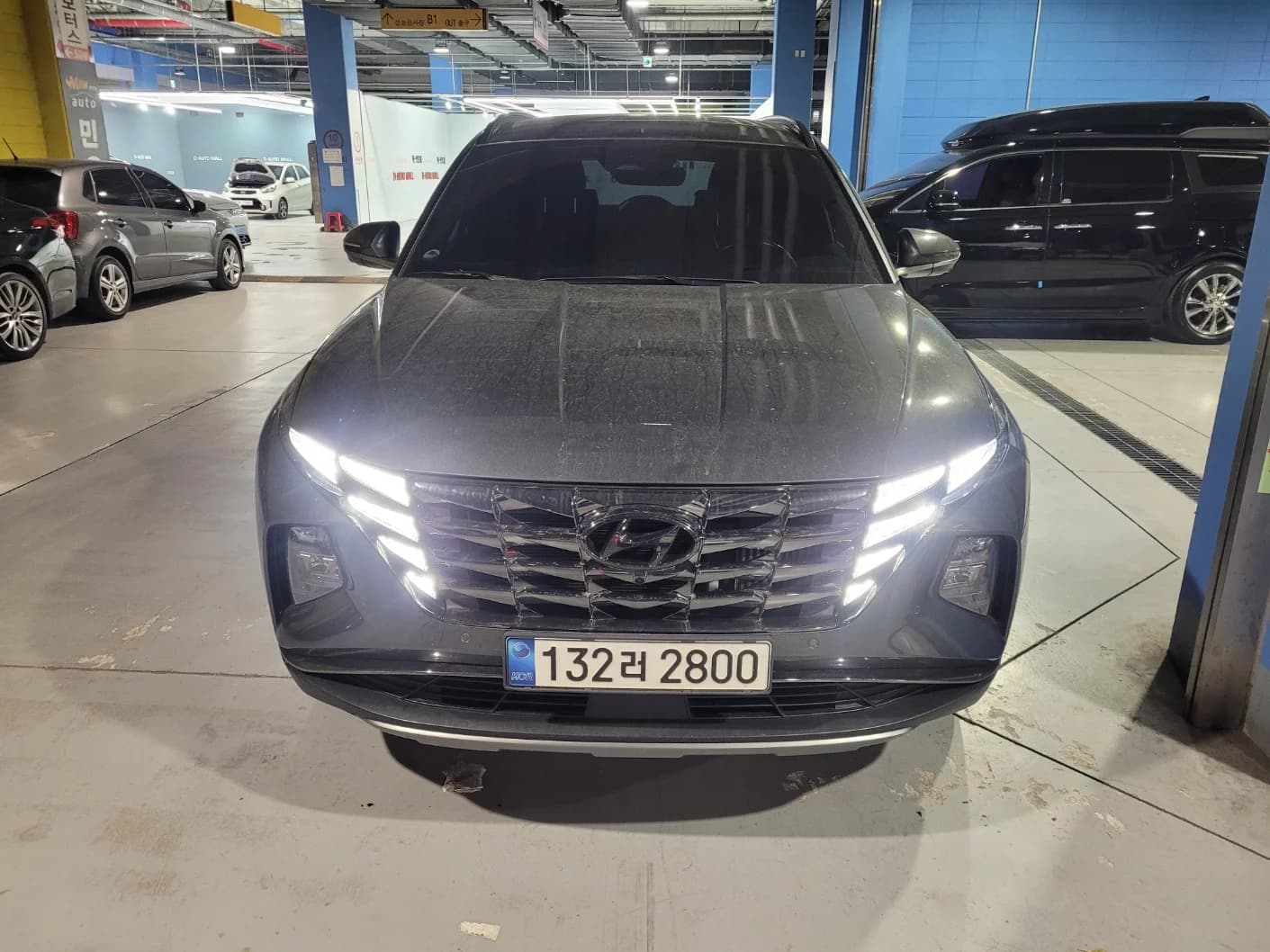 Hyundai Tucson Gasoline 1.6 Turbo 2WD Inspiration, 2022 г. 47348 км. — фото 3