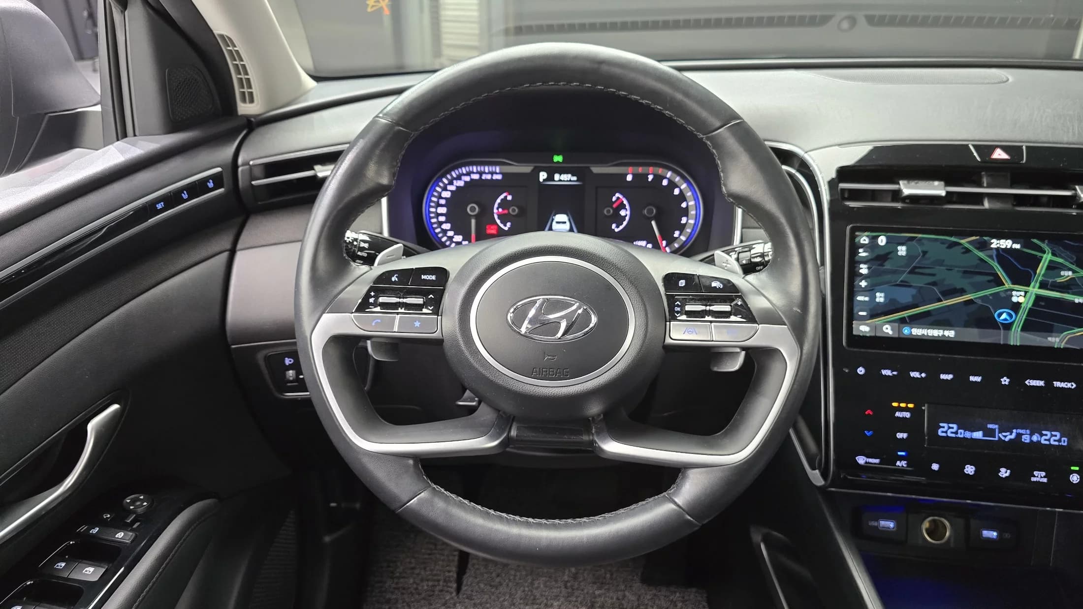 Hyundai Tucson Gasoline 1.6 Turbo 2WD Premium, 2023 г. 81130 км. — фото 13