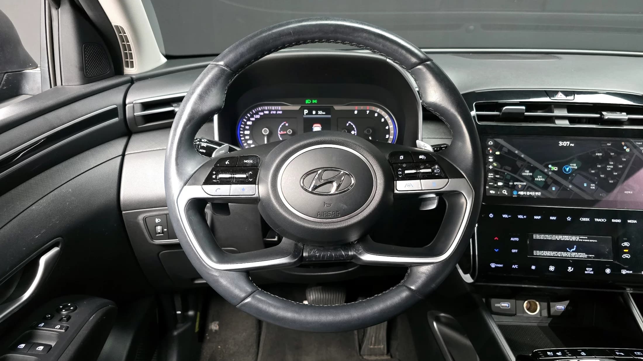 Hyundai Tucson Gasoline 1.6 Turbo 2WD Premium, 2021 г. 17332 км. — фото 13