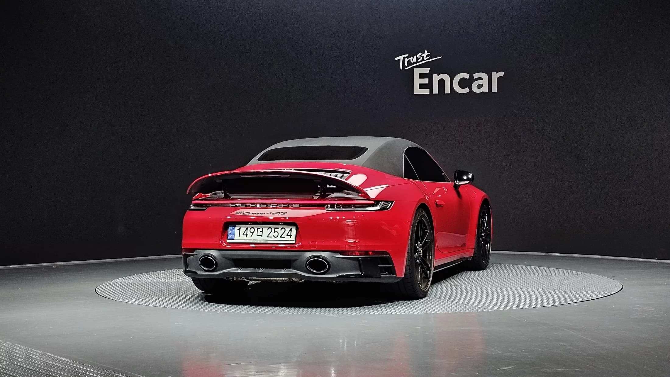 Porsche 911 Carrera 4 GTS Cabriolet, 2022 г. 29390 км. — фото 4
