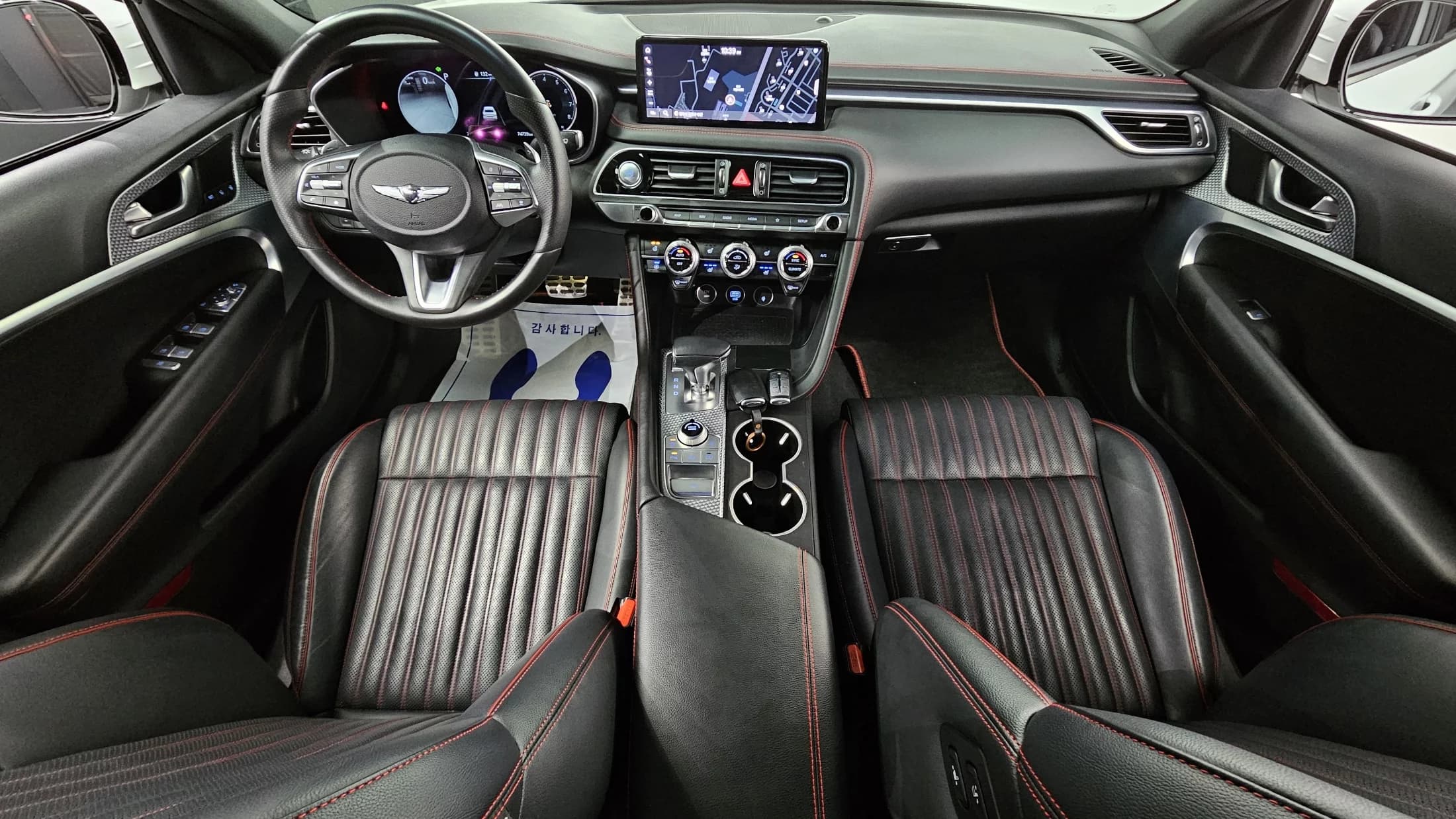 Genesis G70 Gasoline 2.0T 4WD, 2021 г. 74834 км. — фото 7