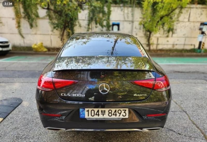 Mercedes-Benz CLS-Class CLS300d 4MATIC, 2022 г. 46307 км. — фото 2