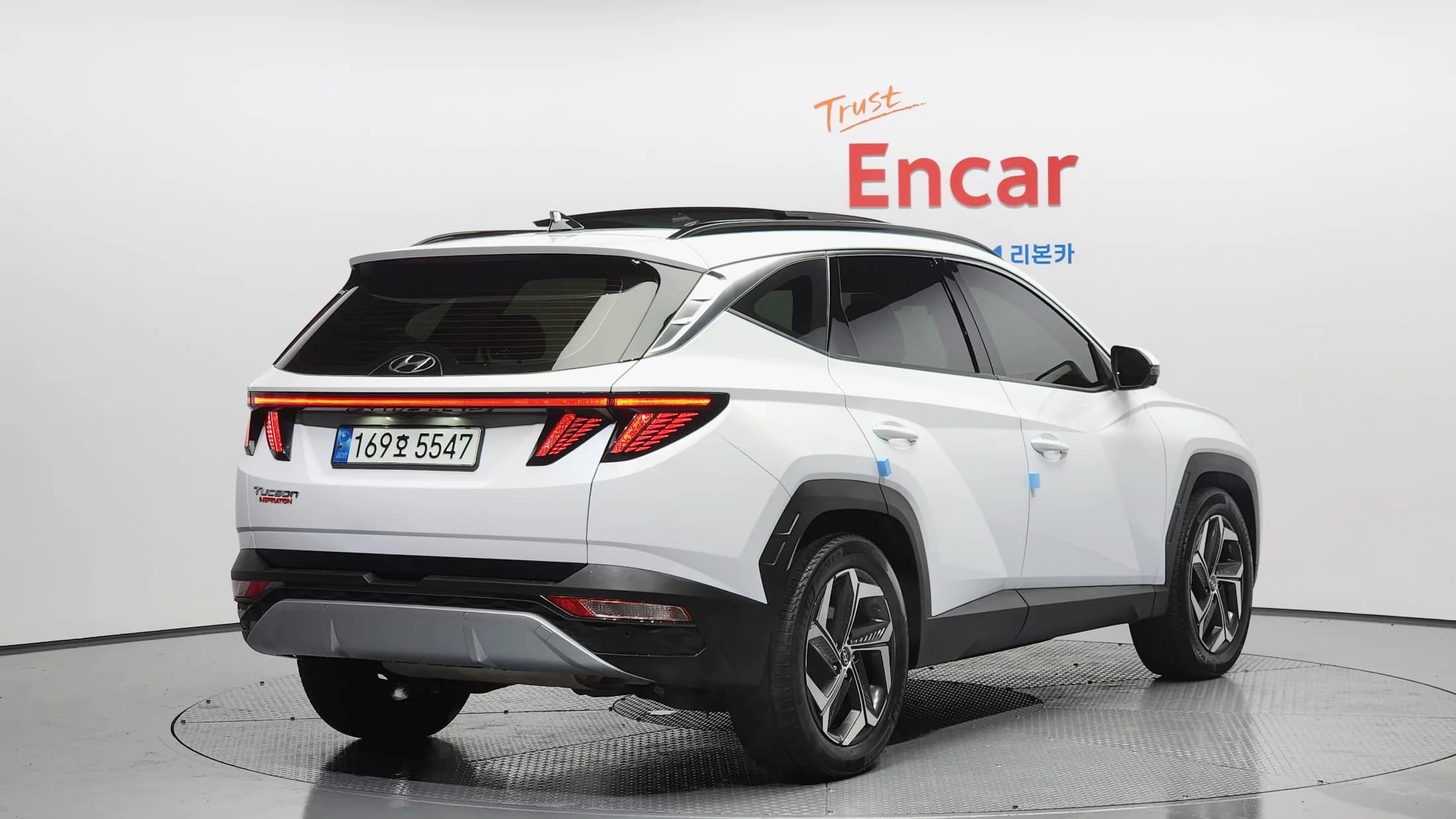 Hyundai Tucson Gasoline 1.6 Turbo 2WD Inspiration, 2022 г. 94142 км. — фото 2