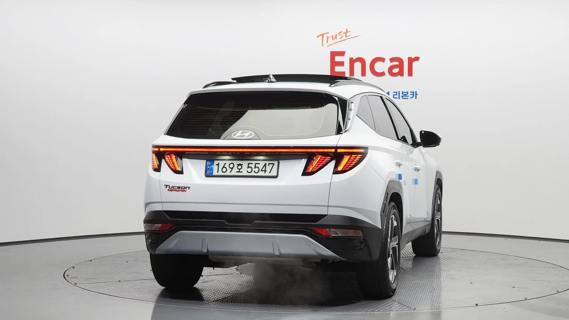 Hyundai Tucson Gasoline 1.6 Turbo 2WD Inspiration, 2022 г. 94142 км. — фото 4
