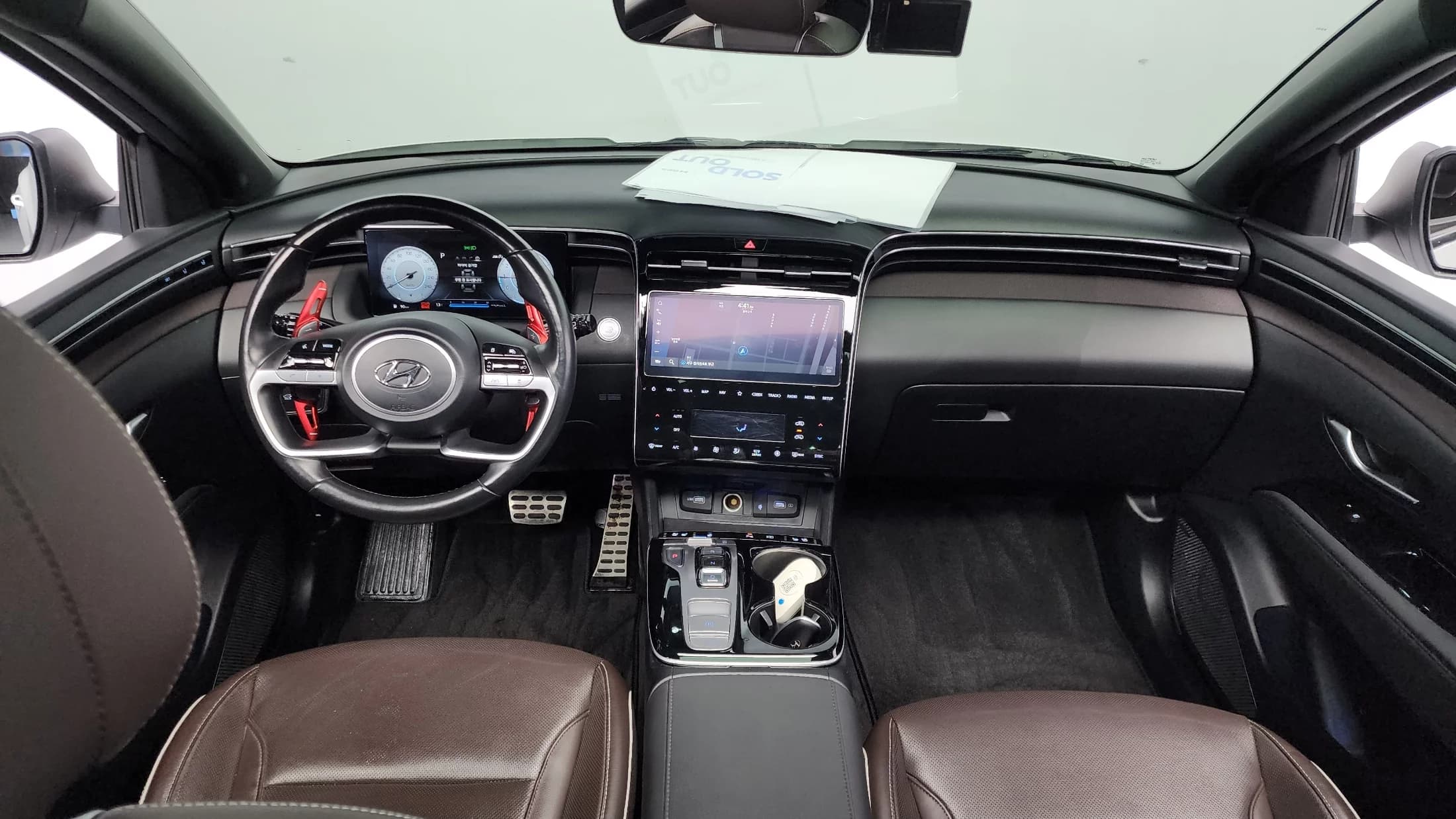 Hyundai Tucson Gasoline 1.6 Turbo 2WD Inspiration, 2022 г. 94142 км. — фото 7
