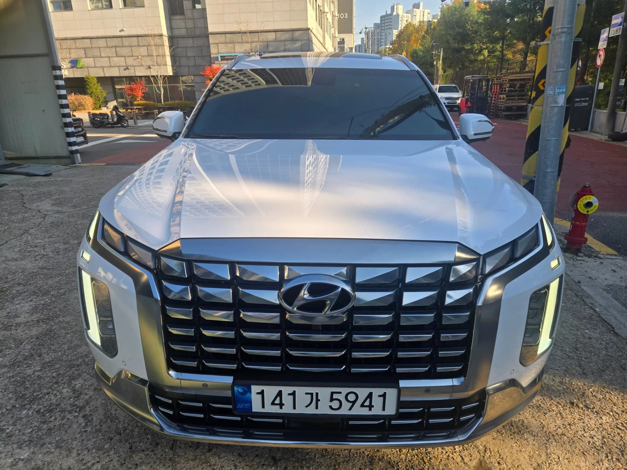 Hyundai Palisade Gasoline 3.8 4WD Calligraphy, 2023 г. 68087 км. — фото 3
