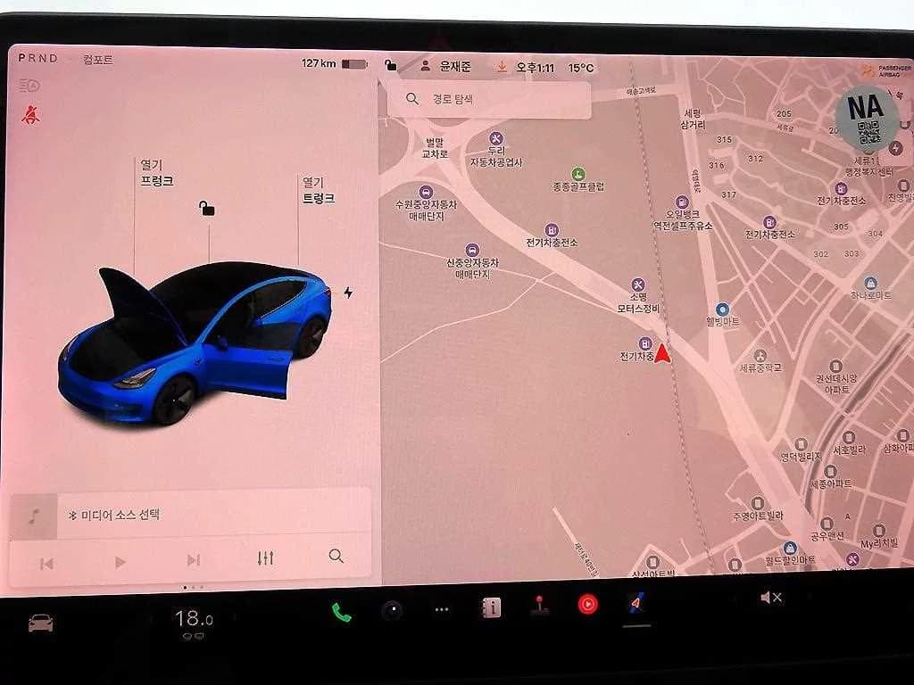 Tesla MODEL 3 Standard Range Plue, электромобиль, 2021 г. 35167 км. — фото 11
