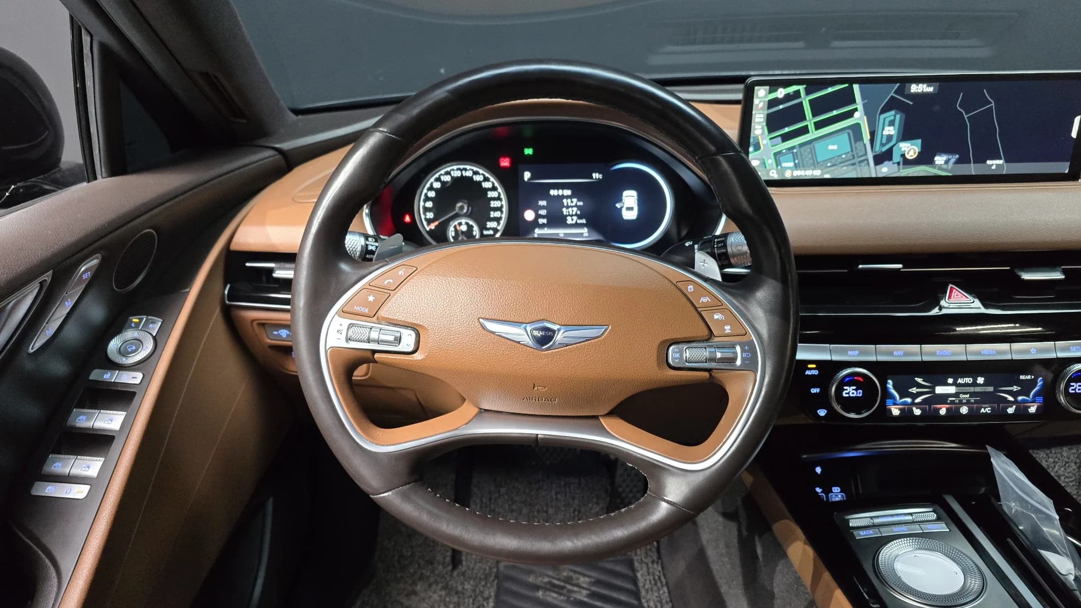 Genesis G80 Gasoline 2.5 Turbo AWD, 2021 г. 138295 км. — фото 13