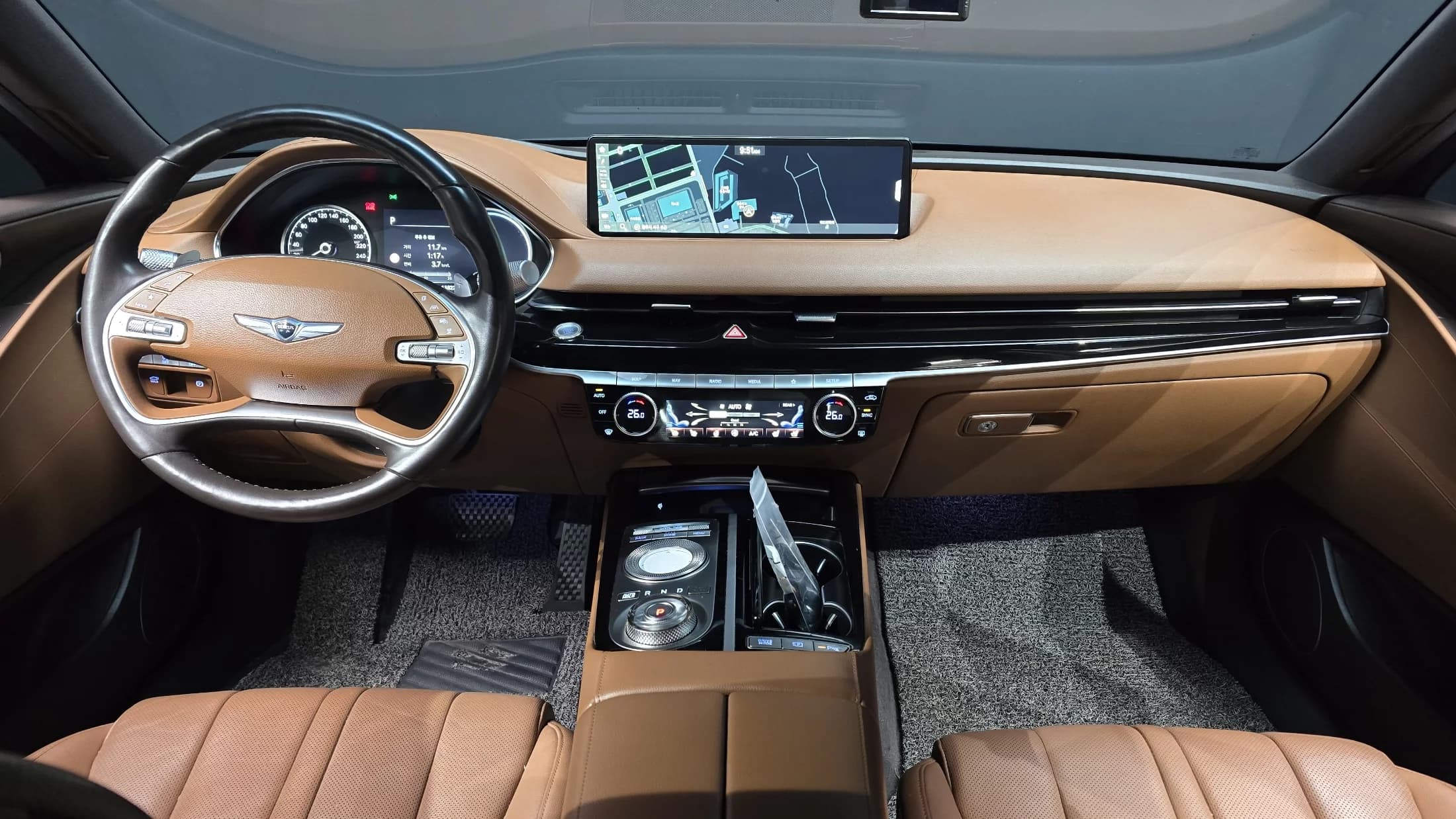 Genesis G80 Gasoline 2.5 Turbo AWD, 2021 г. 138295 км. — фото 7