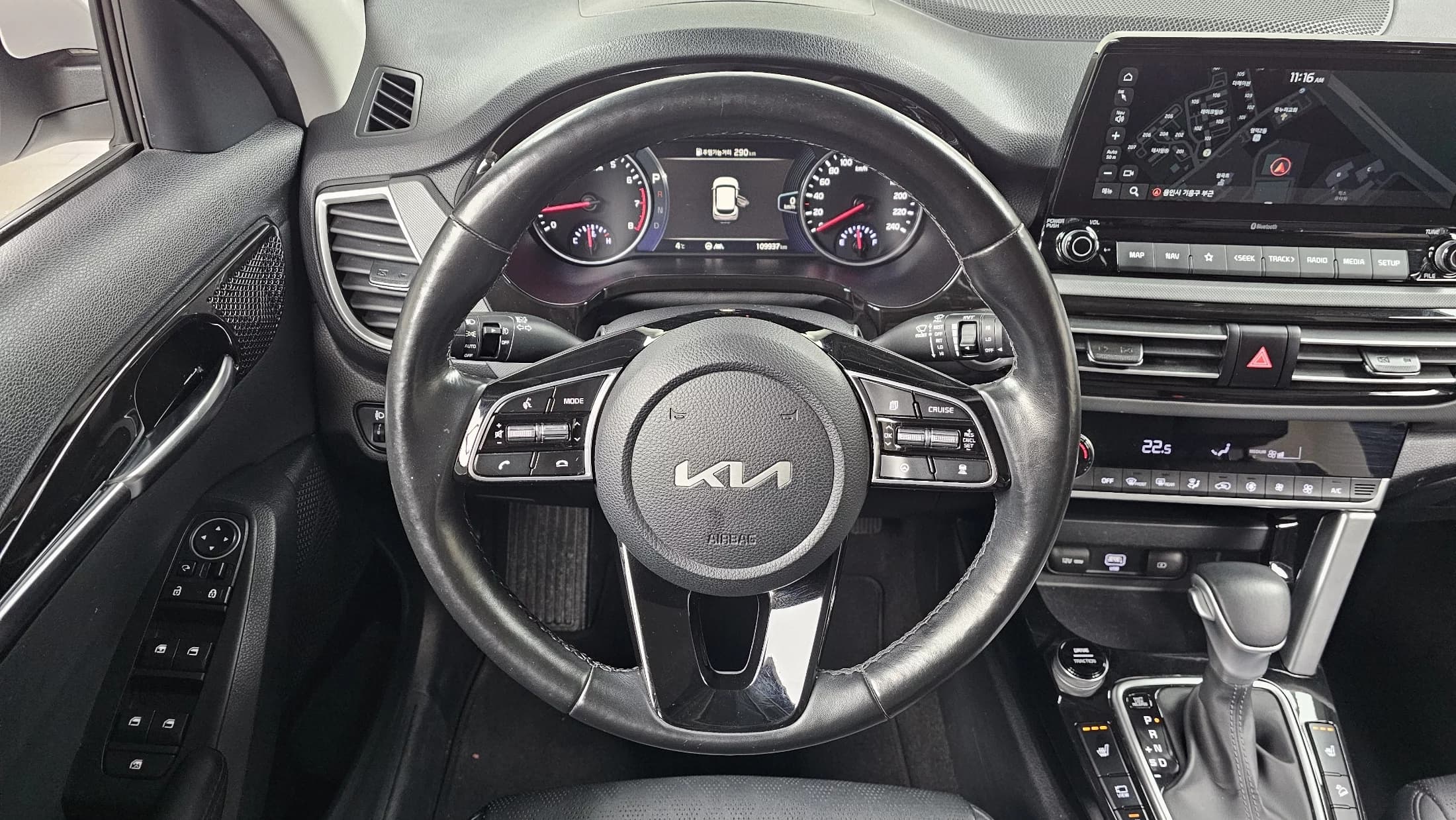 Kia Seltos Gasoline 1.6 Turbo 2WD Trendy, 2022 г. 110050 км. — фото 13