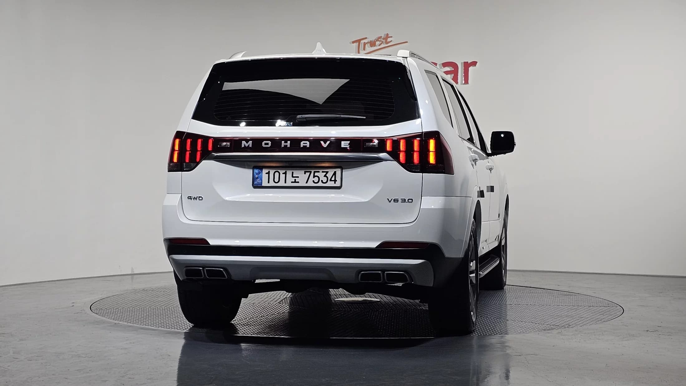 Kia Mohave Diesel 3.0 4WD 7-Seater Masters, 2021 г. 54674 км. — фото 4
