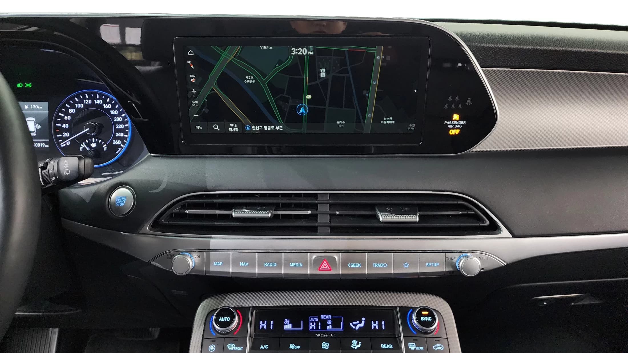Hyundai Palisade Diesel 2.2 2WD Exclusive, 2021 г. 60851 км. — фото 16