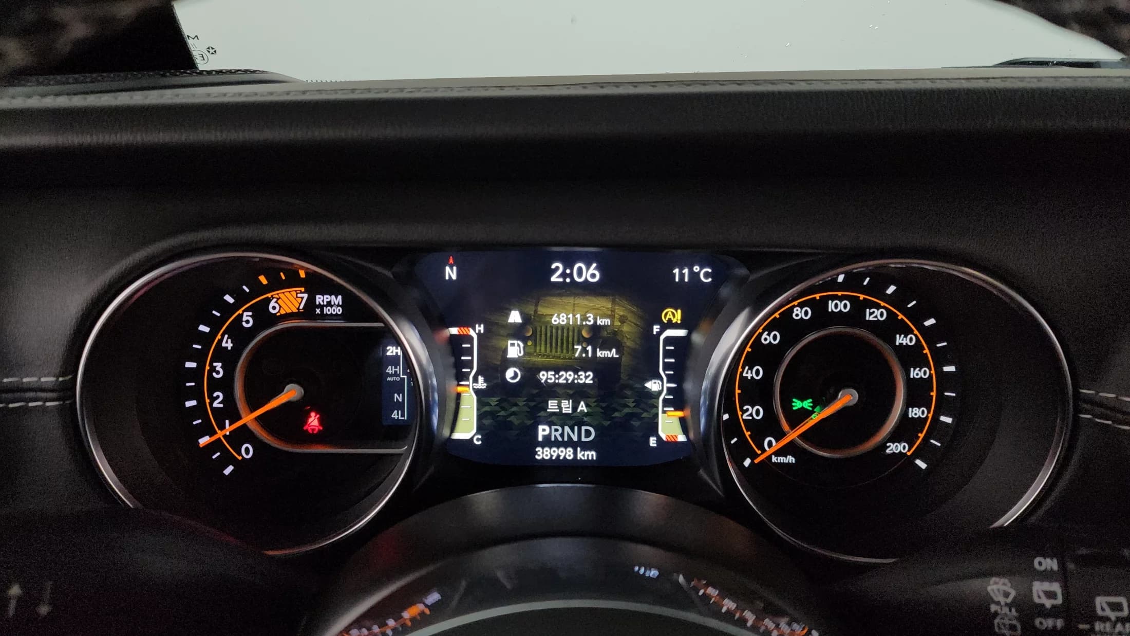 Jeep WRANGLER 2.0 Overland Power Top 4Door, 2021 г. 39103 км. — фото 8