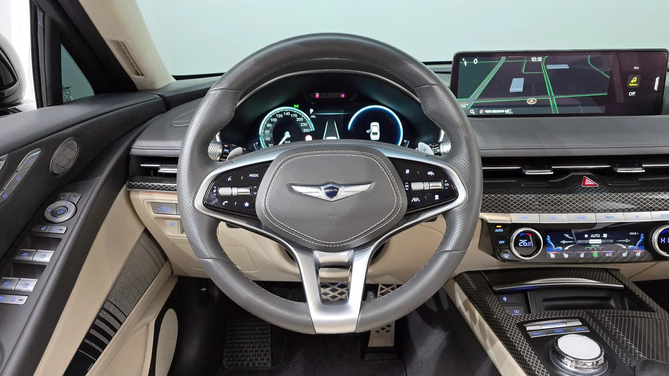 Genesis G80 Gasoline 2.5 Turbo AWD, 2023 г. 23904 км. — фото 13