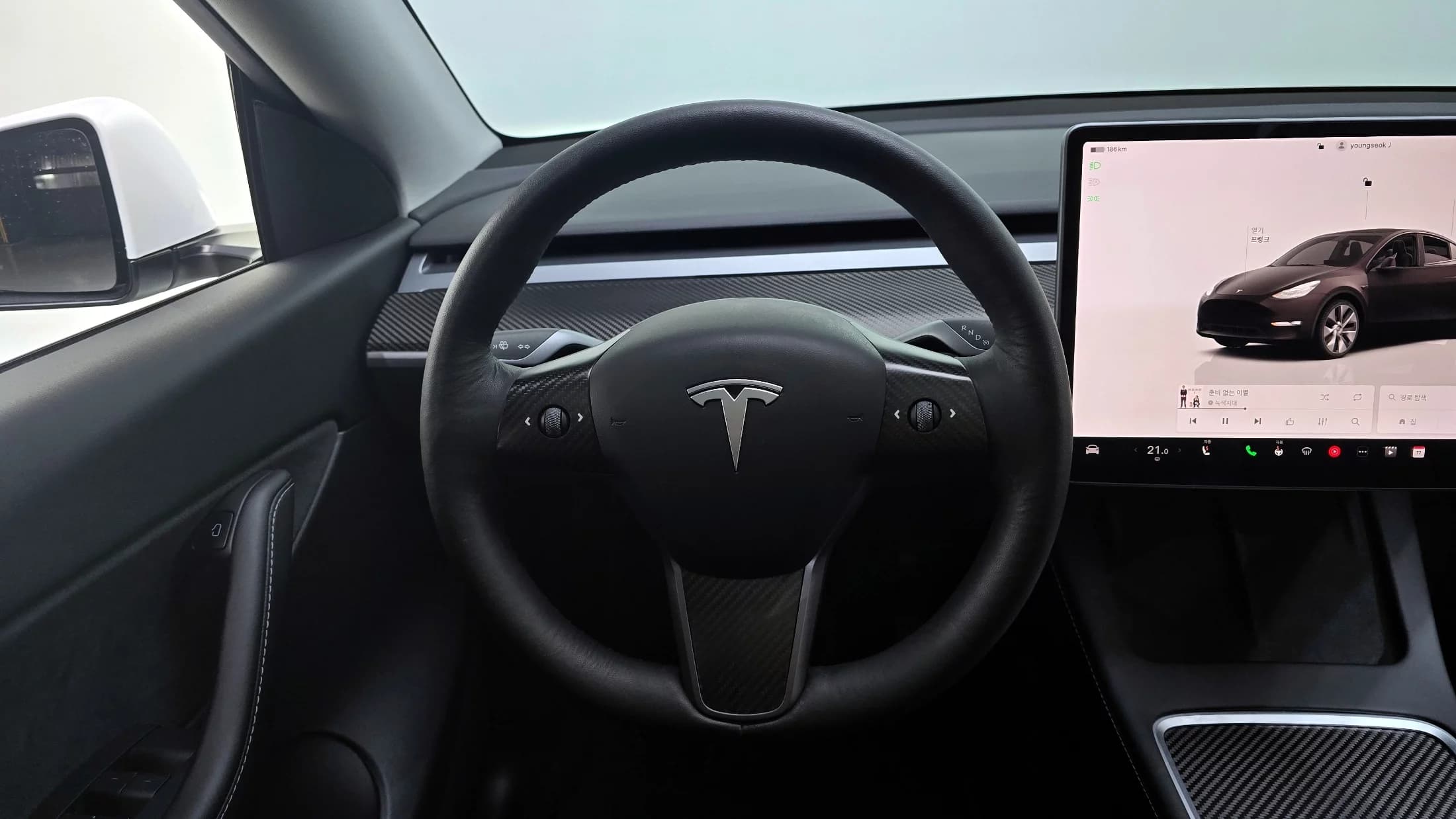 Tesla Model Y Long Range, электромобиль, 2022 г. 123128 км. — фото 14