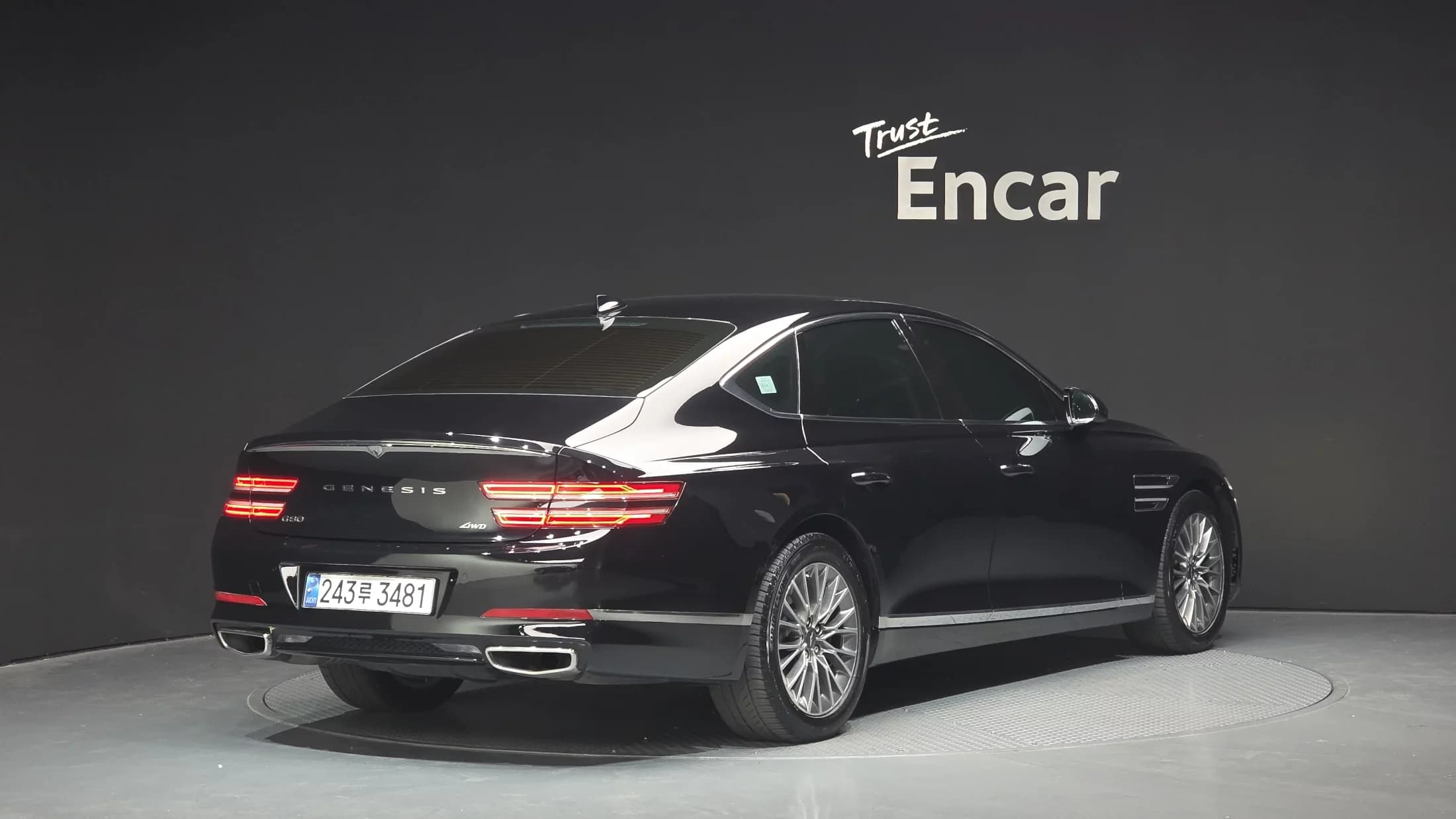 Genesis G80 Gasoline 2.5 Turbo AWD, 2021 г. 185494 км. — фото 2