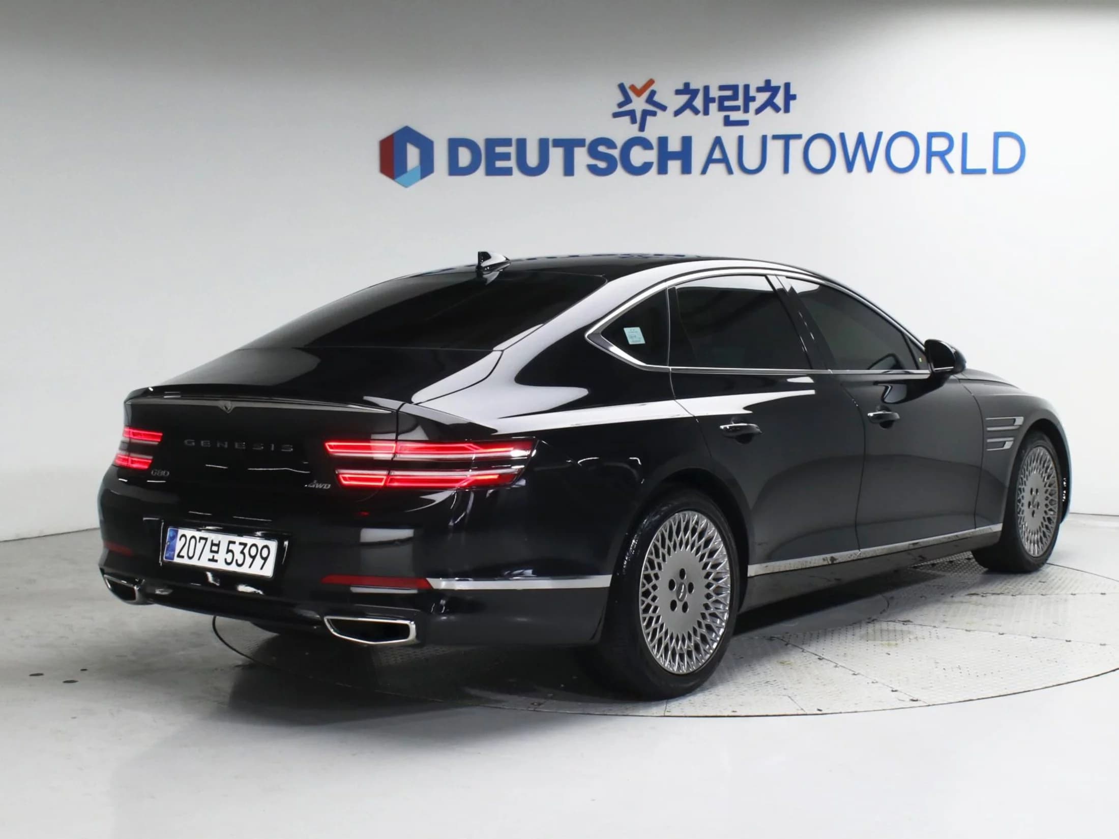 Genesis G80 Gasoline 3.5 Turbo AWD, 2023 г. 55082 км. — фото 2