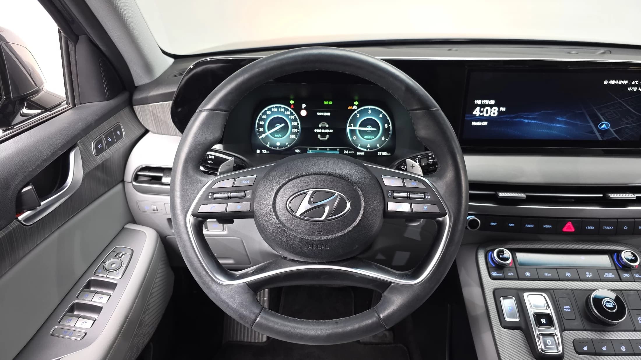 Hyundai Palisade Diesel 2.2 2WD Le Blanc, 2023 г. 27184 км. — фото 12