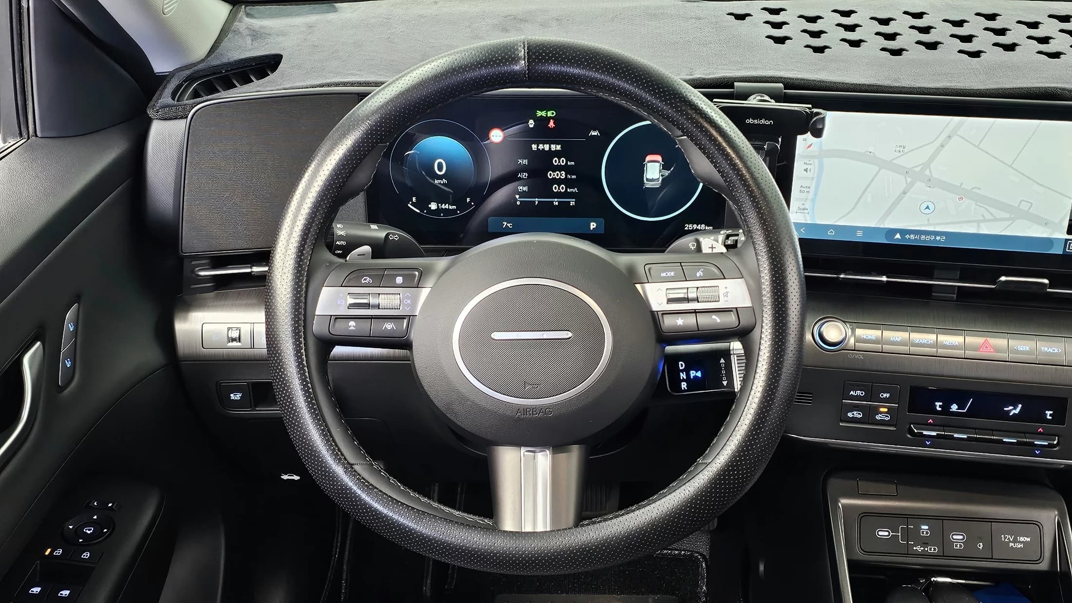 Hyundai Kona Gasoline 1.6 Turbo 2WD Inspiration, 2023 г. 26066 км. — фото 12