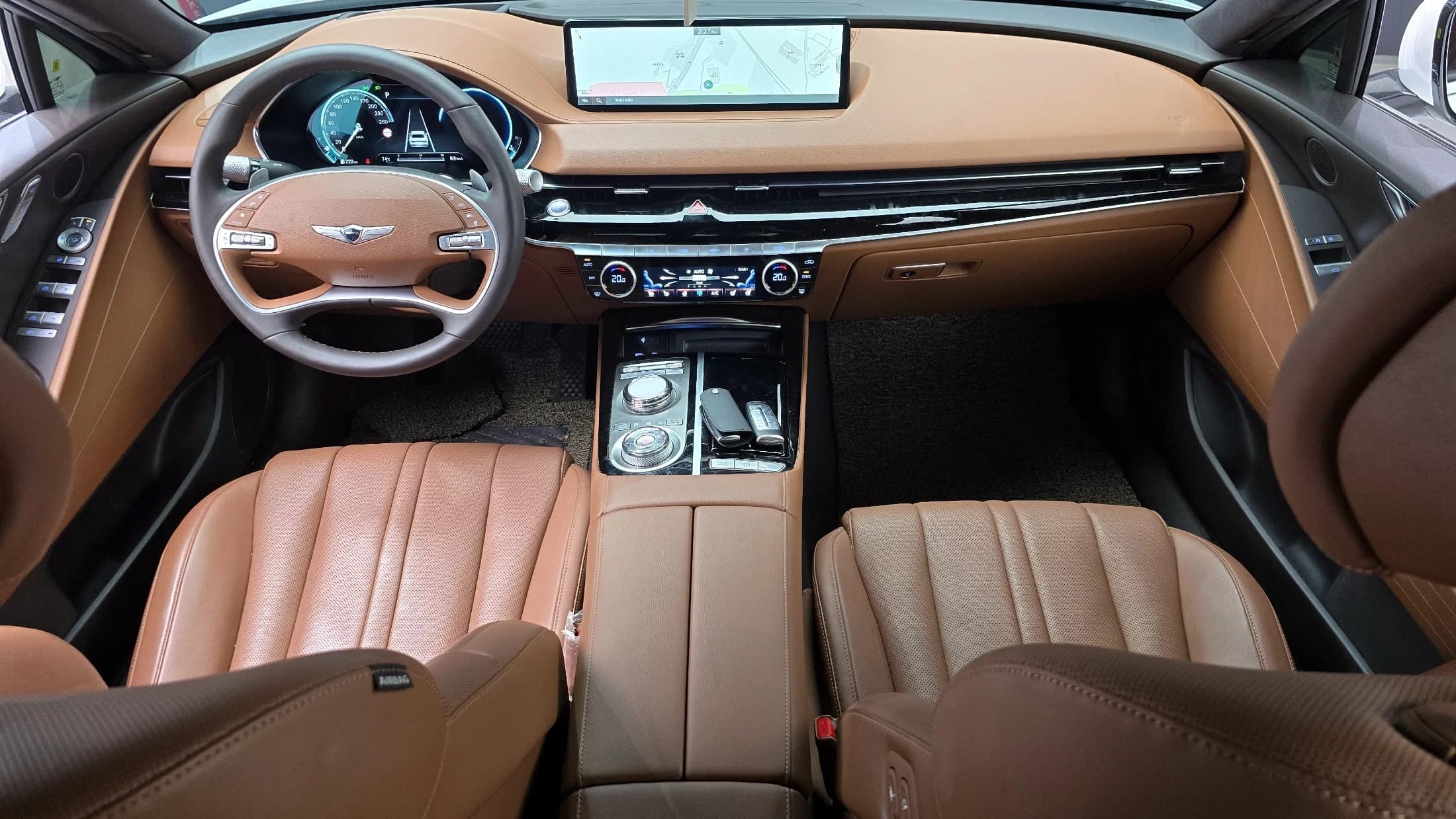 Genesis G80 Gasoline 2.5 Turbo AWD, 2022 г. 24994 км. — фото 7