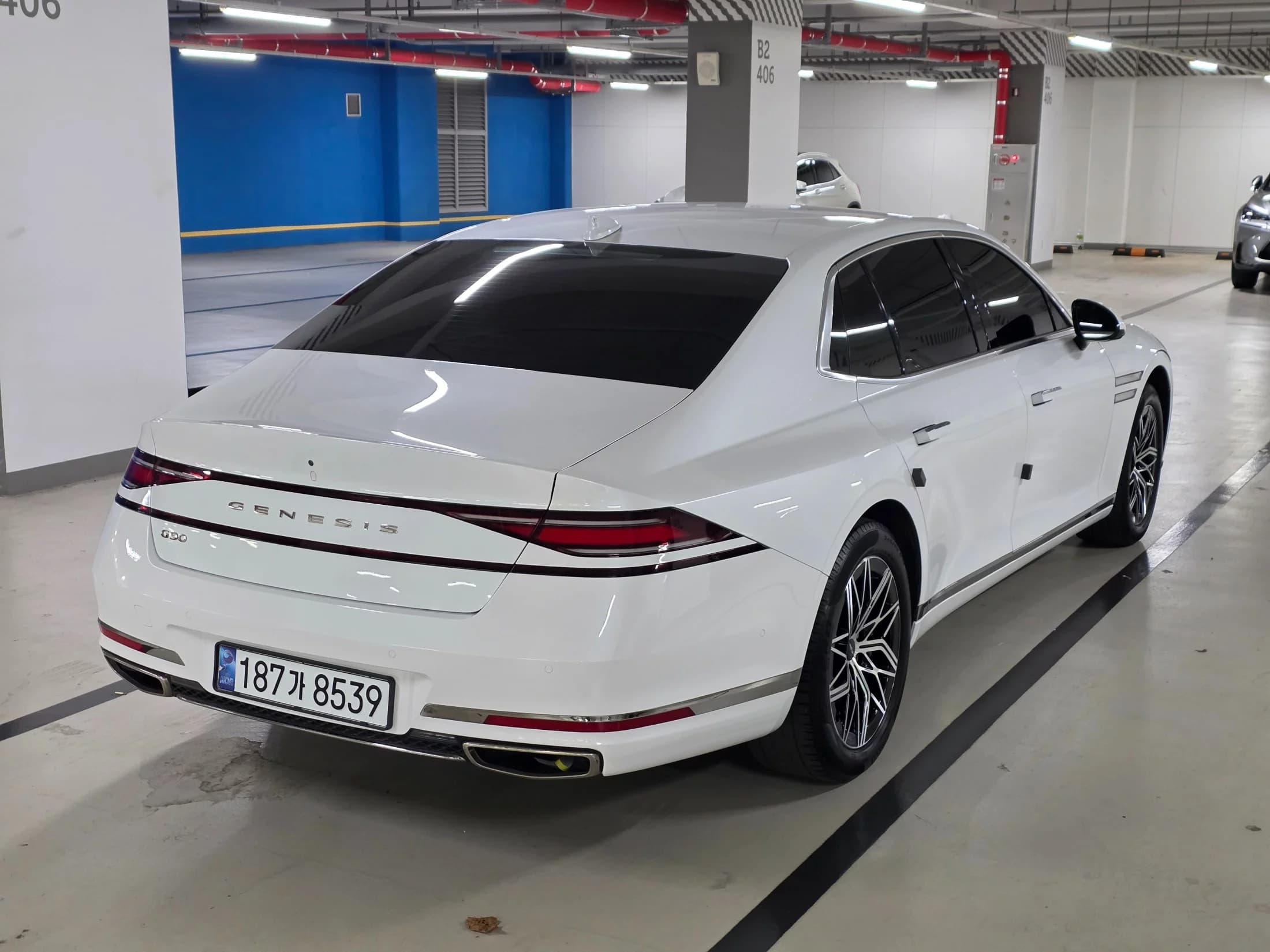 Genesis G90 Gasoline 3.5 Turbo 2WD, 2022 г. 87813 км. — фото 3