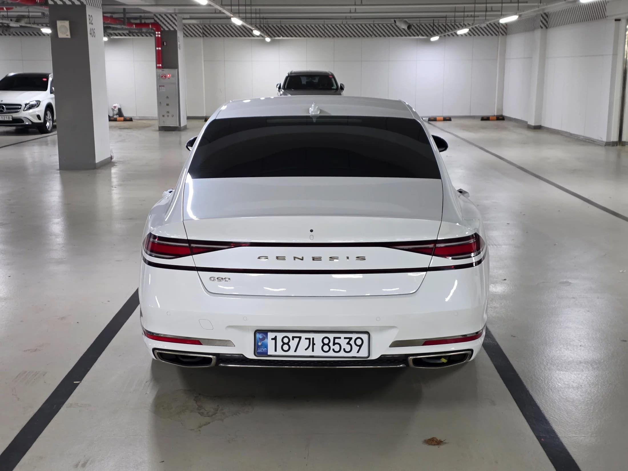 Genesis G90 Gasoline 3.5 Turbo 2WD, 2022 г. 87813 км. — фото 4