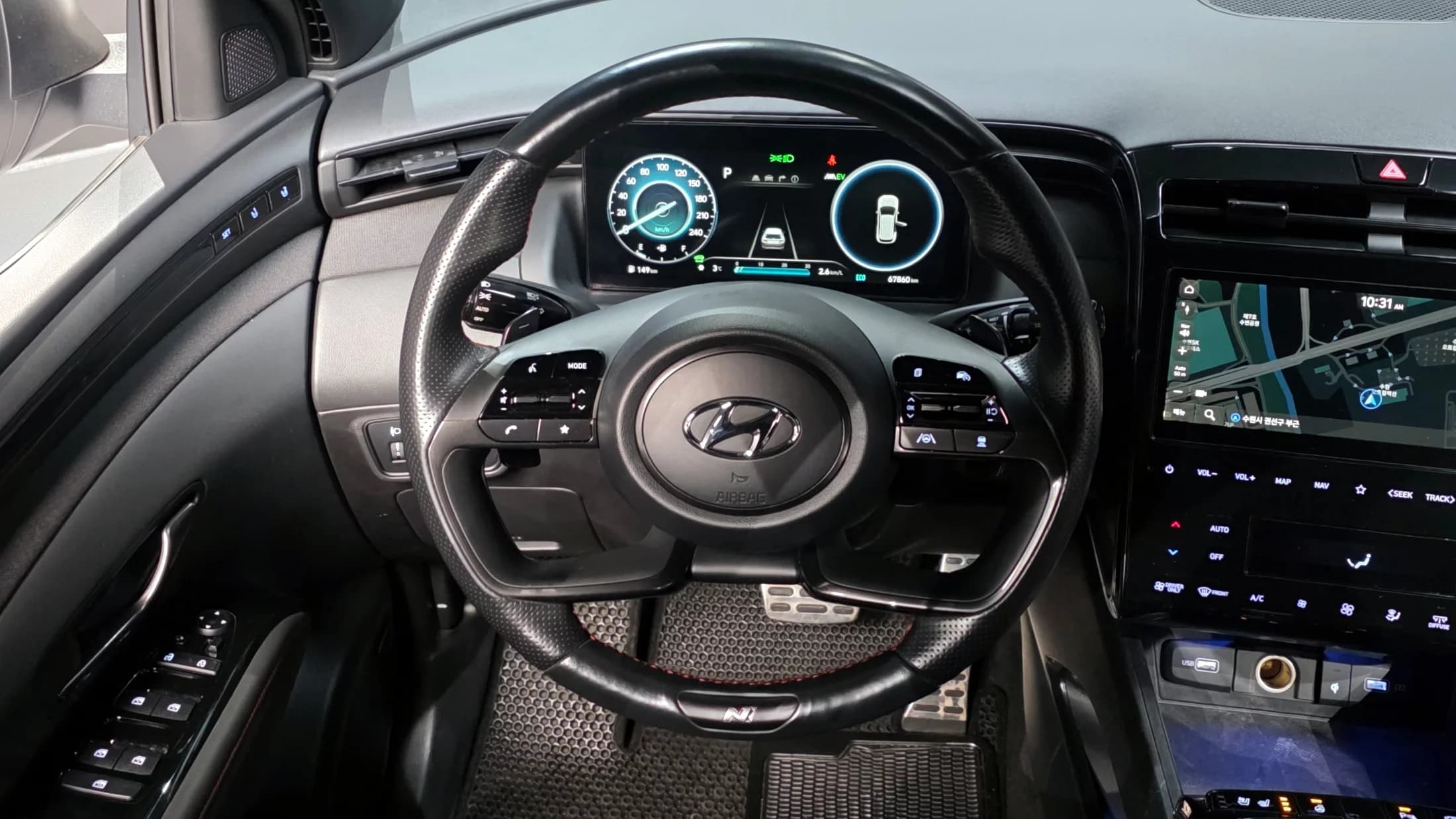 Hyundai Tucson N Line 2WD Inspiration, гибрид, 2021 г. 67880 км. — фото 13
