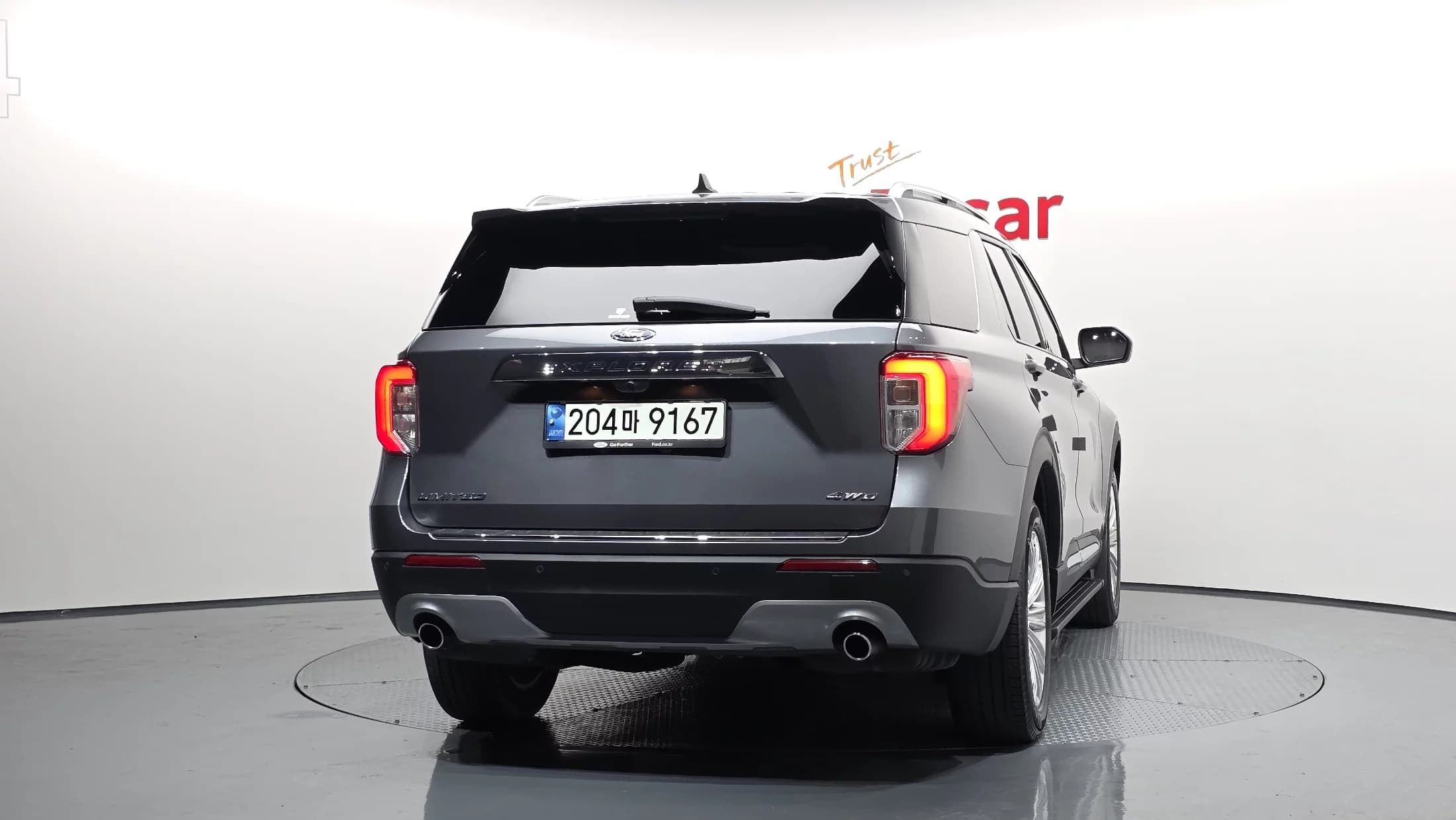 Ford EXPLORER 2.3 LimIted 4WD, 2021 г. 56390 км. — фото 4