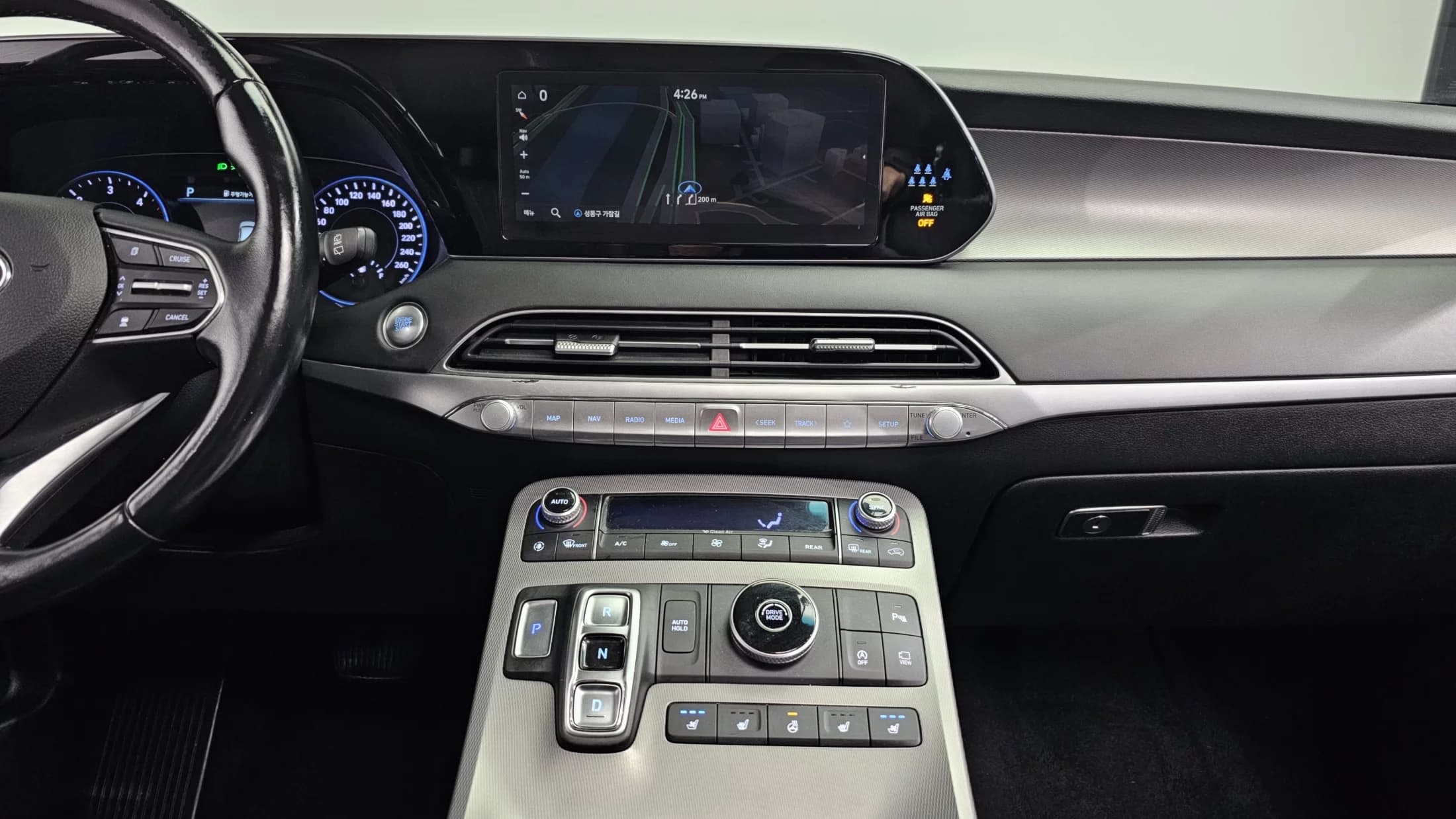 Hyundai Palisade Diesel 2.2 2WD Exclusive, 2021 г. 93418 км. — фото 15