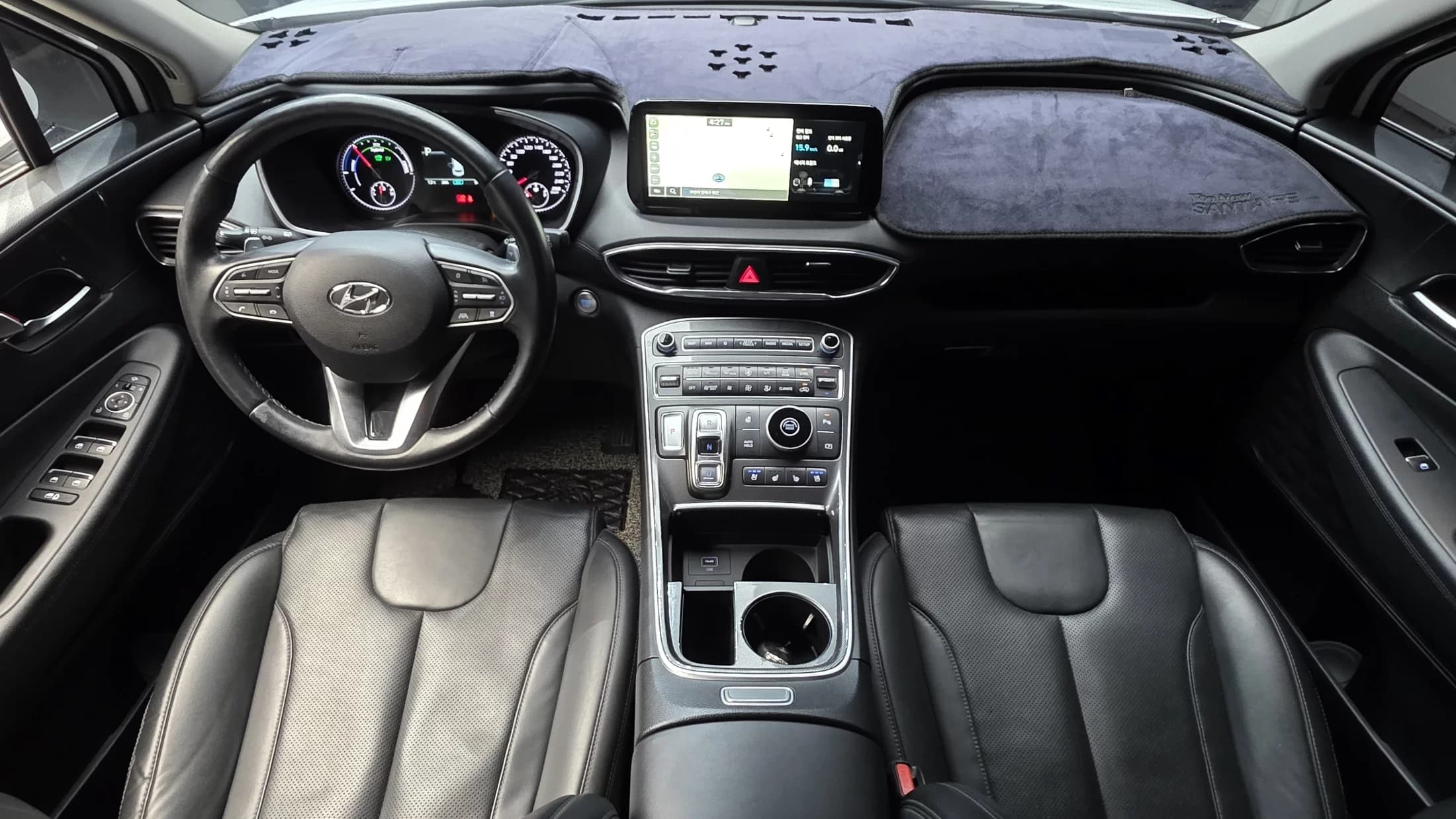Hyundai Santa Fe HEV 1.6 2WD Exclusive, гибрид, 2022 г. 94220 км. — фото 7