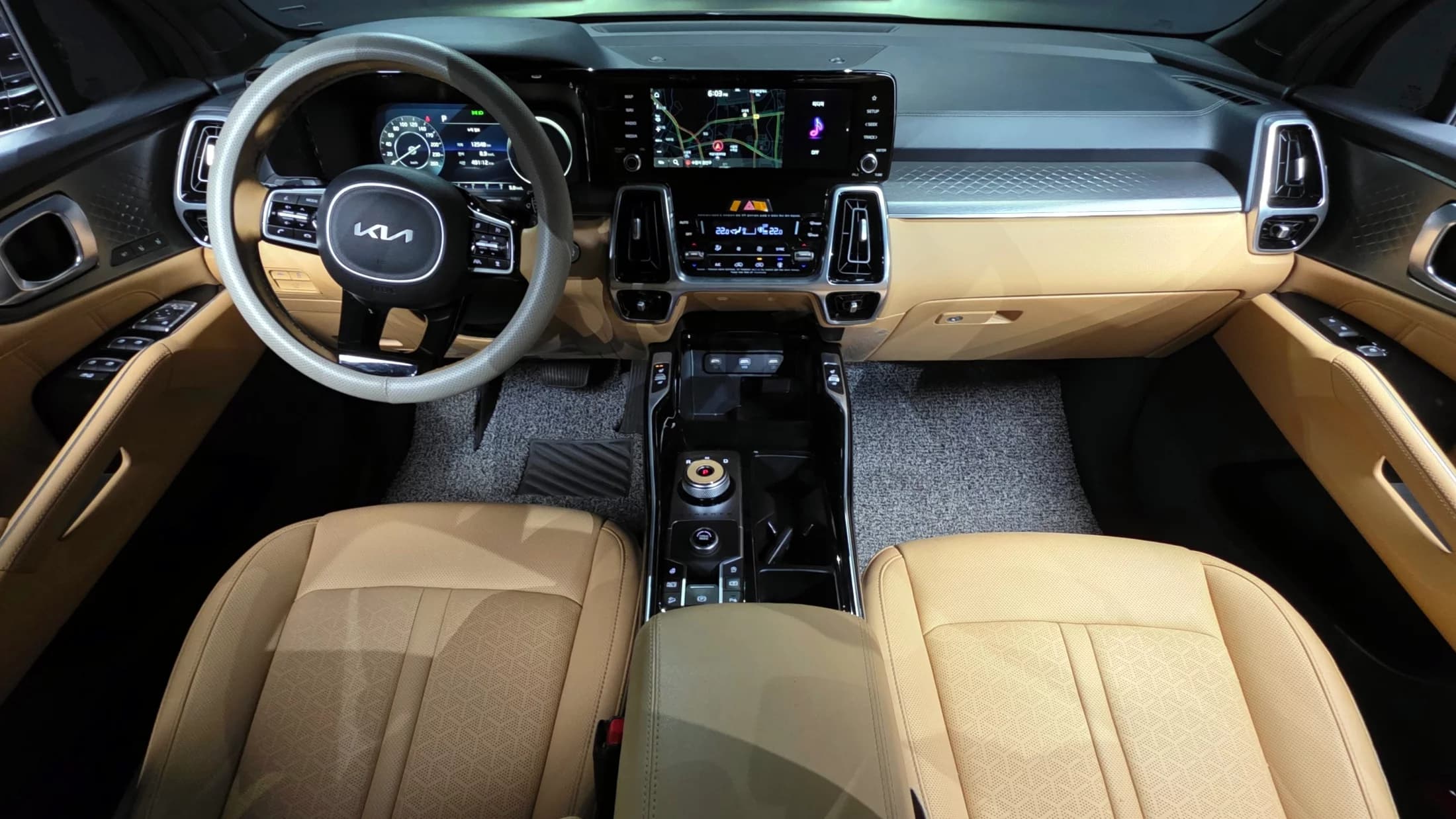 Kia Sorento Gasoline 2.5T 2WD Noblesse, 2022 г. 12676 км. — фото 7