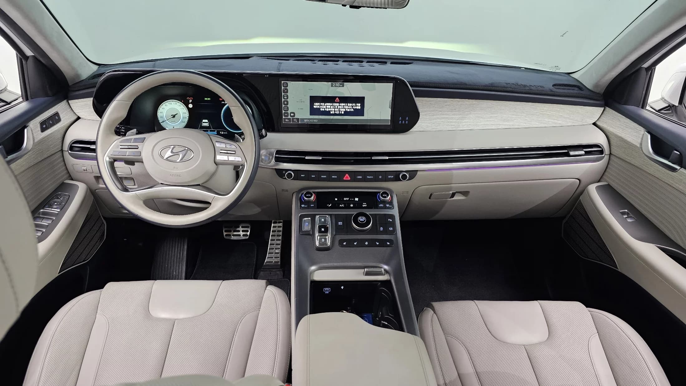 Hyundai Palisade Diesel 2.2 2WD Calligraphy, 2022 г. 65101 км. — фото 7