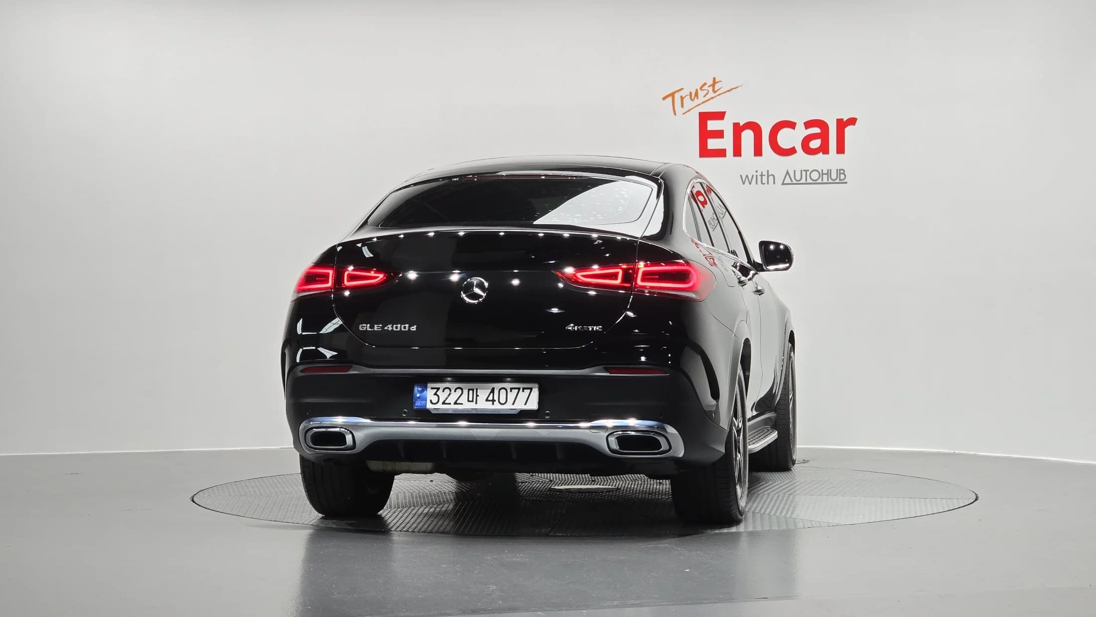 Mercedes-Benz GLE-Class GLE400d 4MATIC Coupe, 2021 г. 96688 км. — фото 4
