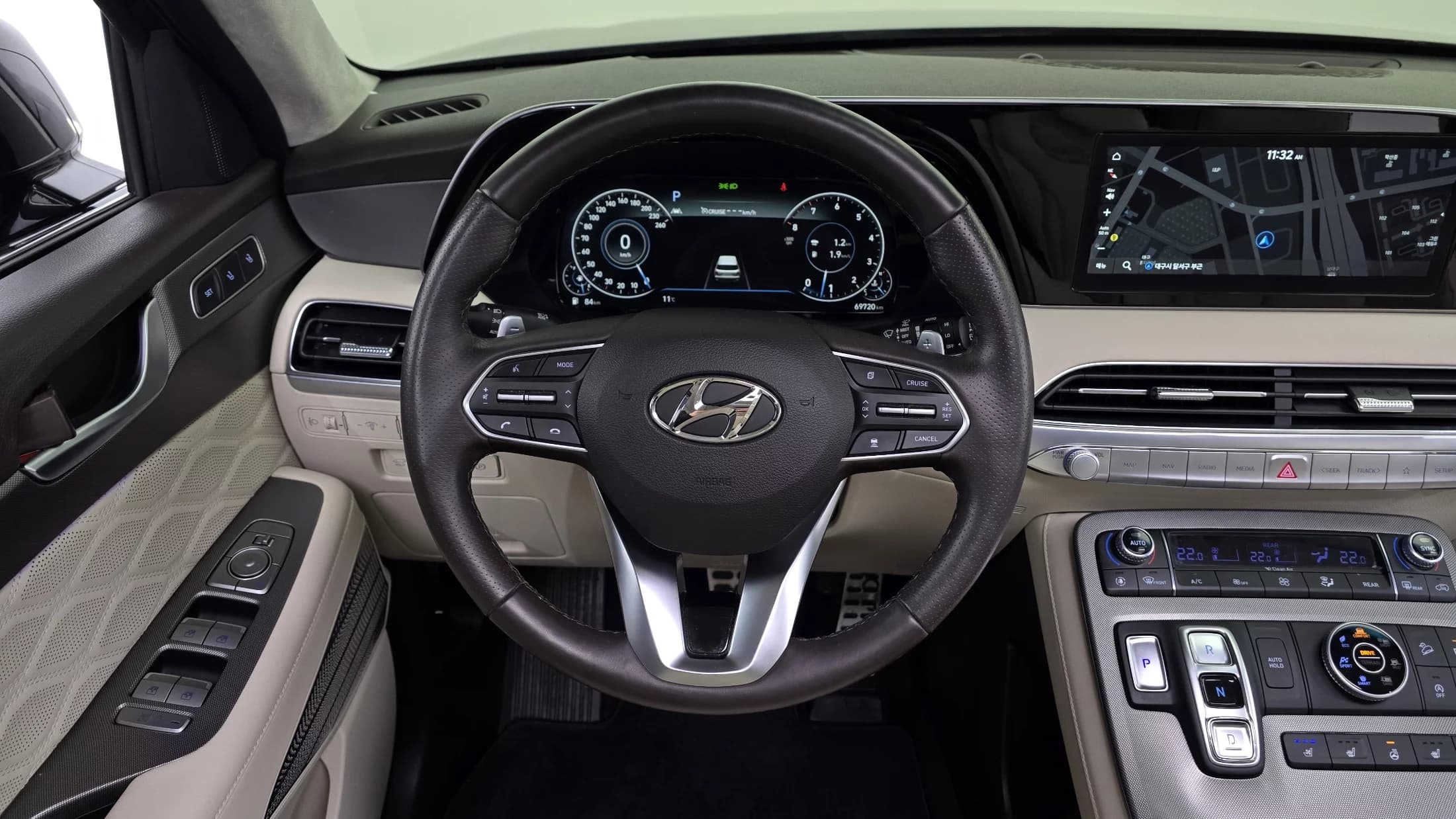 Hyundai Palisade Gasoline 3.8 4WD Calligraphy, 2021 г. 69725 км. — фото 13