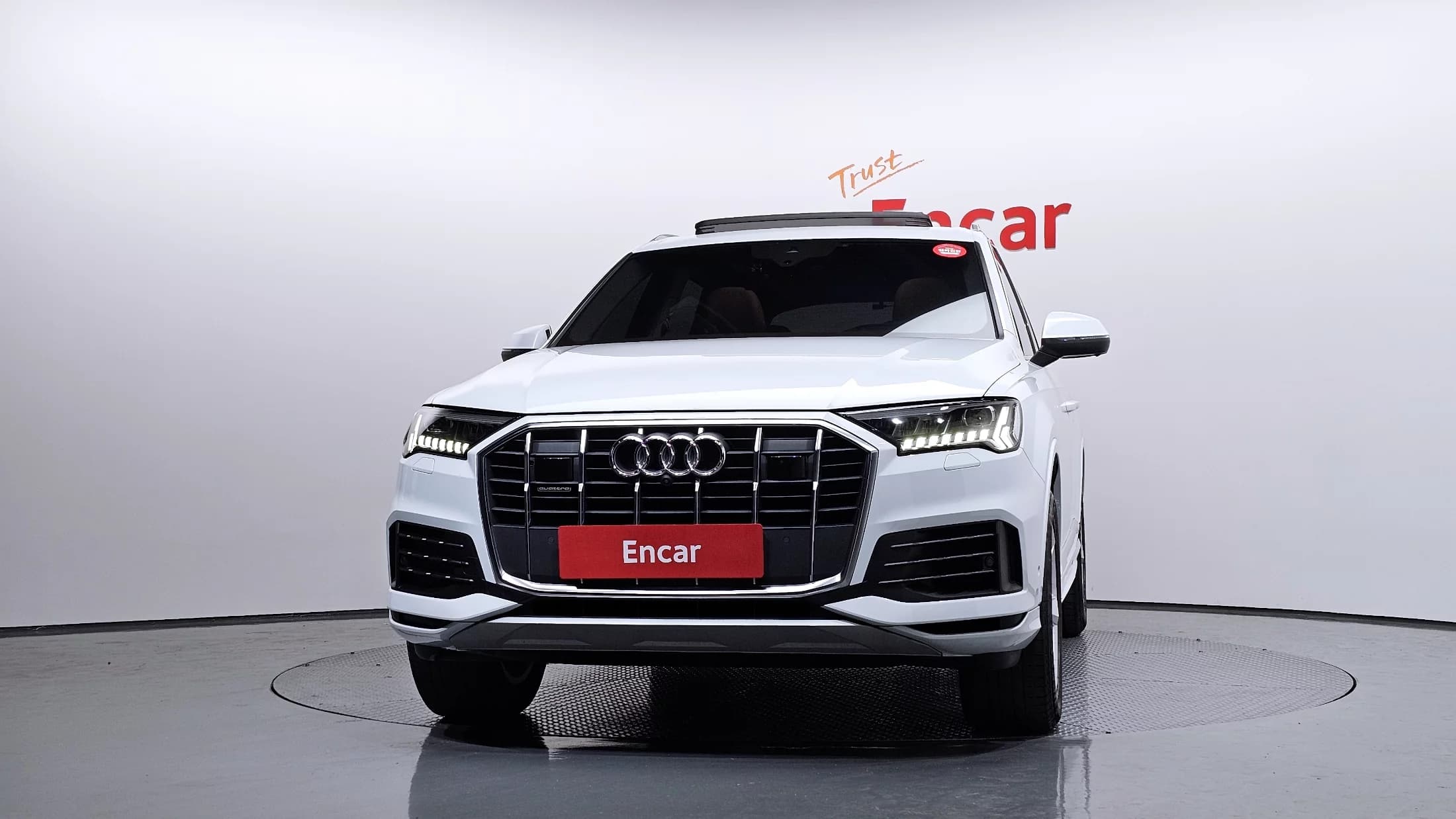 Audi Q7 45 TDI Quattro, 2021 г. 25507 км. — фото 3