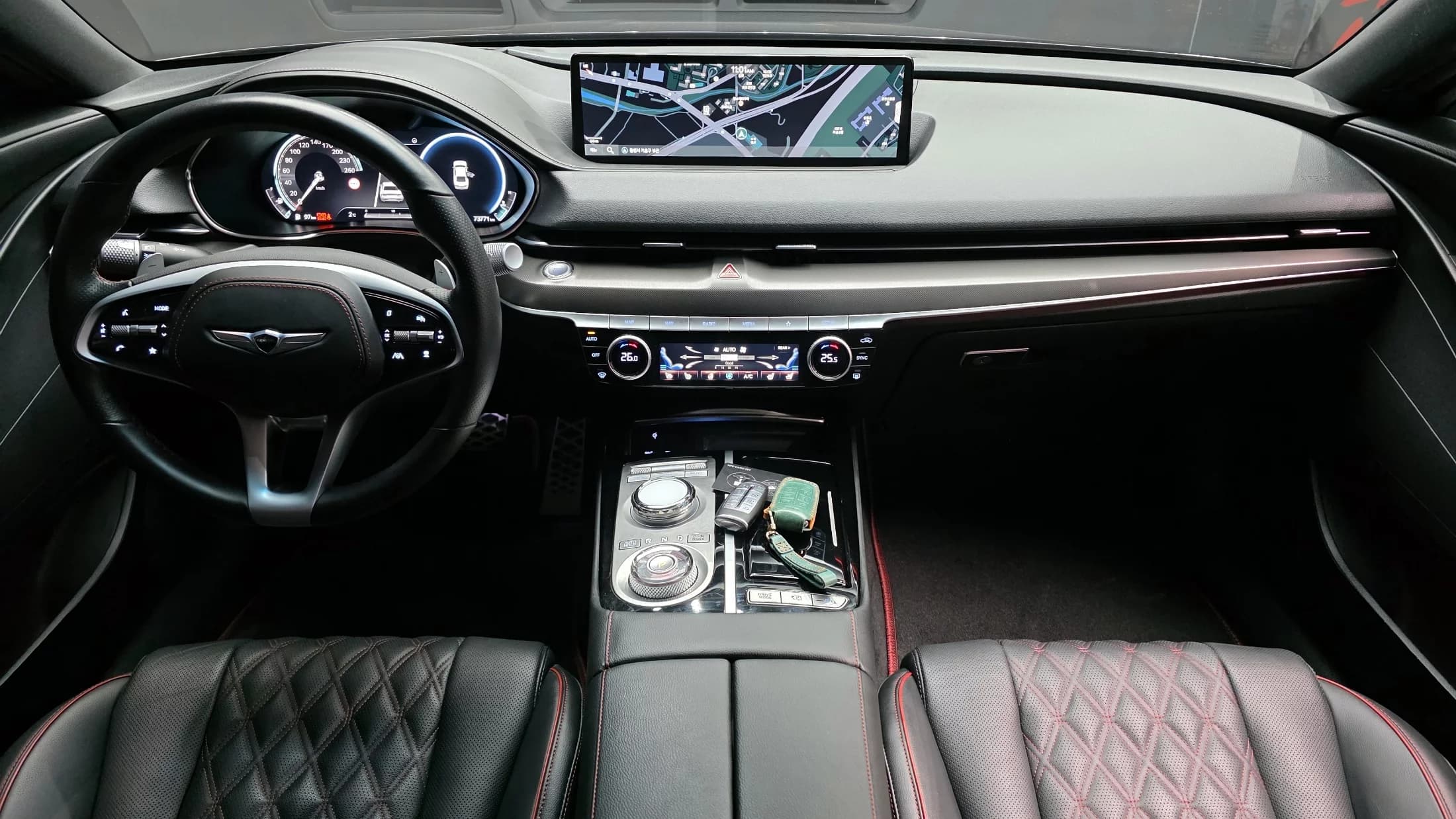 Genesis G80 Gasoline 2.5 Turbo 2WD, 2022 г. 73850 км. — фото 7