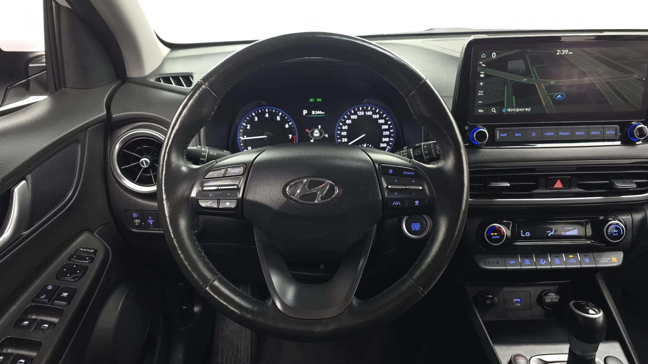 Hyundai Kona Gasoline 1.6 Turbo 2WD Smart, 2022 г. 91849 км. — фото 13