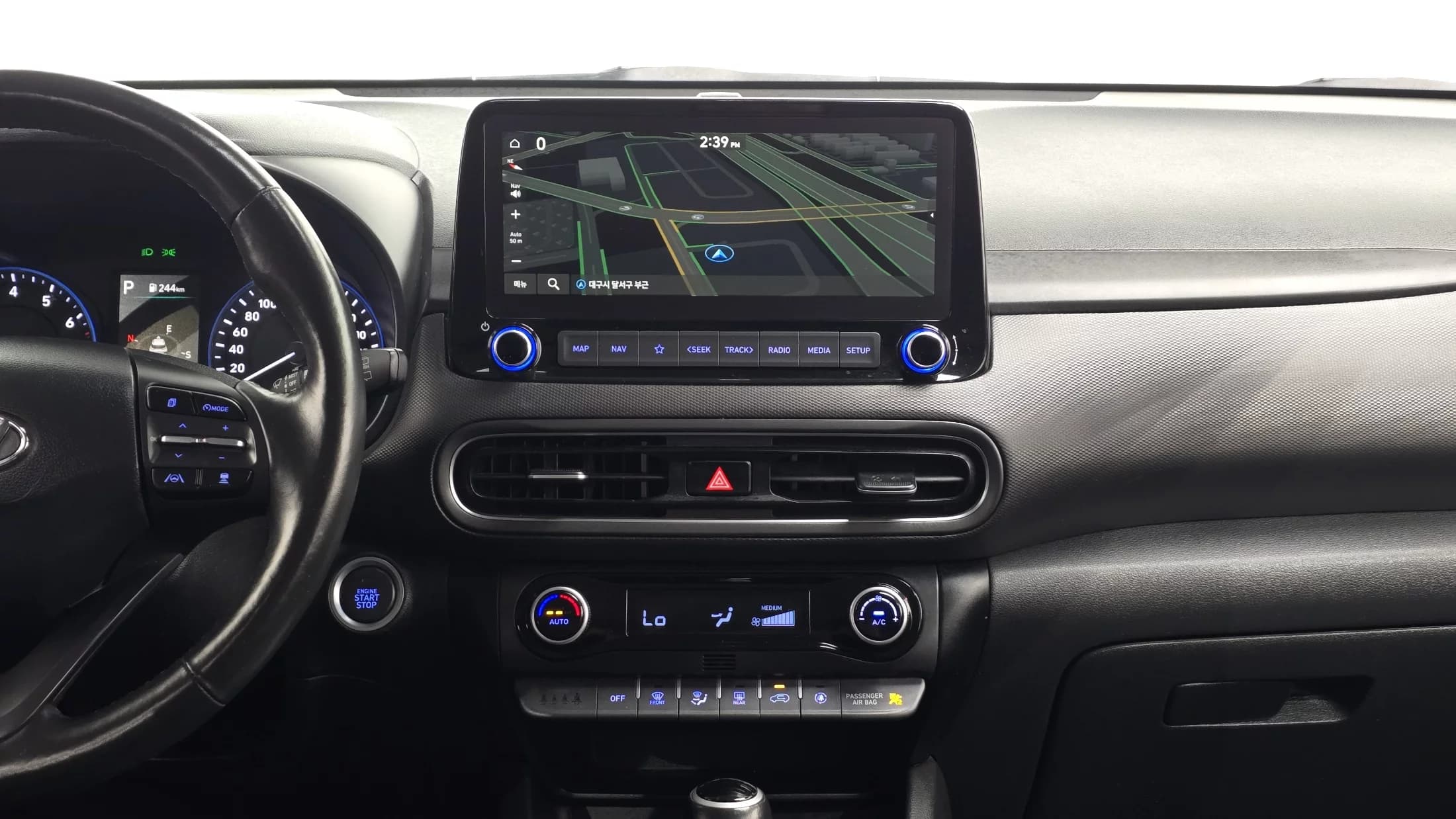 Hyundai Kona Gasoline 1.6 Turbo 2WD Smart, 2022 г. 91849 км. — фото 15