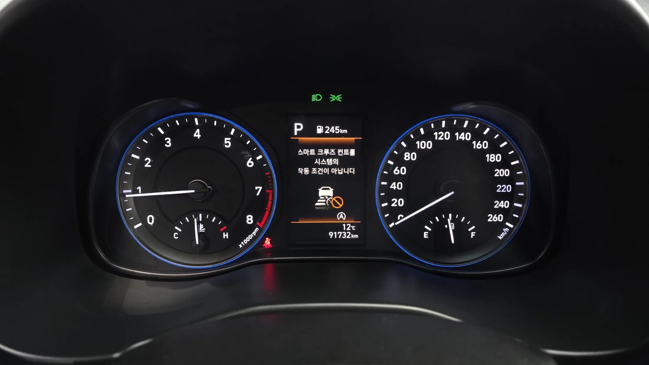Hyundai Kona Gasoline 1.6 Turbo 2WD Smart, 2022 г. 91849 км. — фото 8