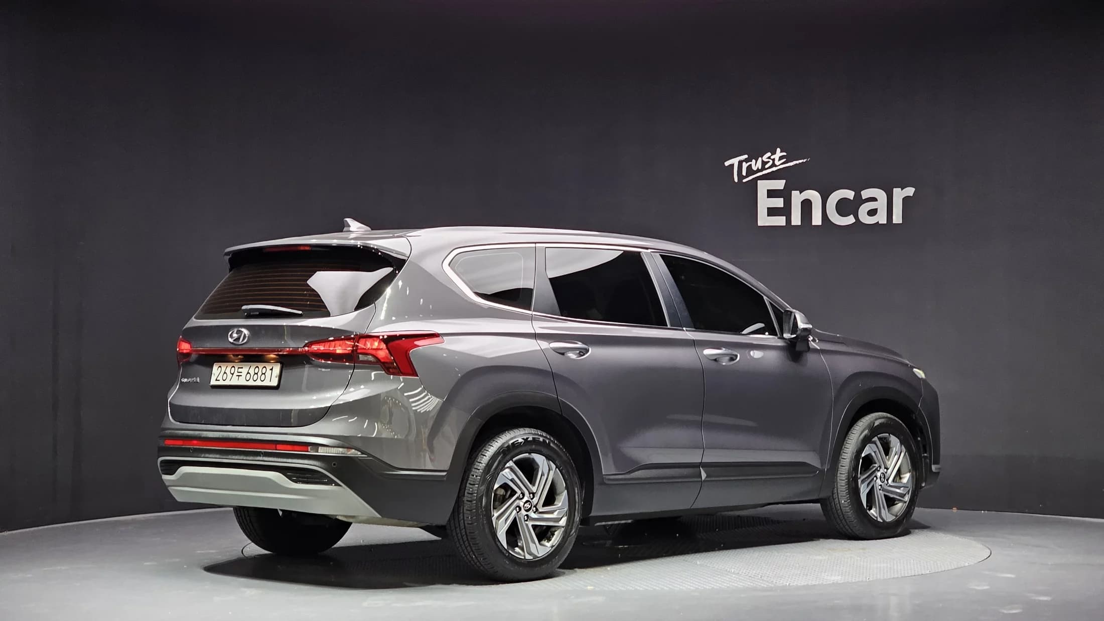 Hyundai Santa Fe Diesel 2.2 2WD Premium Choice, 2021 г. 97657 км. — фото 2