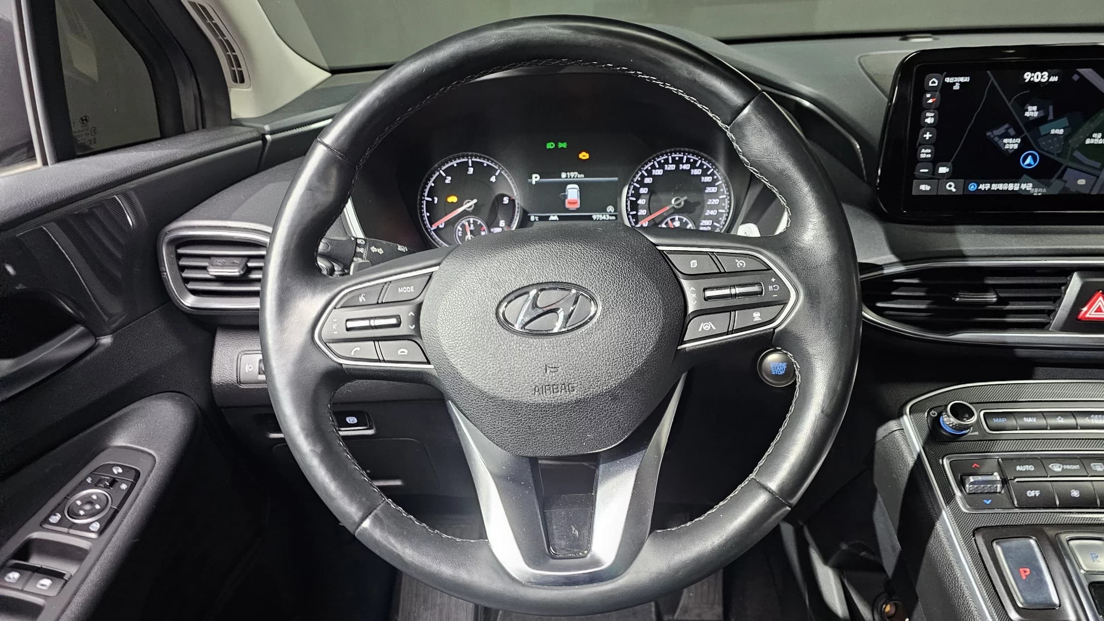 Hyundai Santa Fe Diesel 2.2 2WD Premium Choice, 2021 г. 97657 км. — фото 14