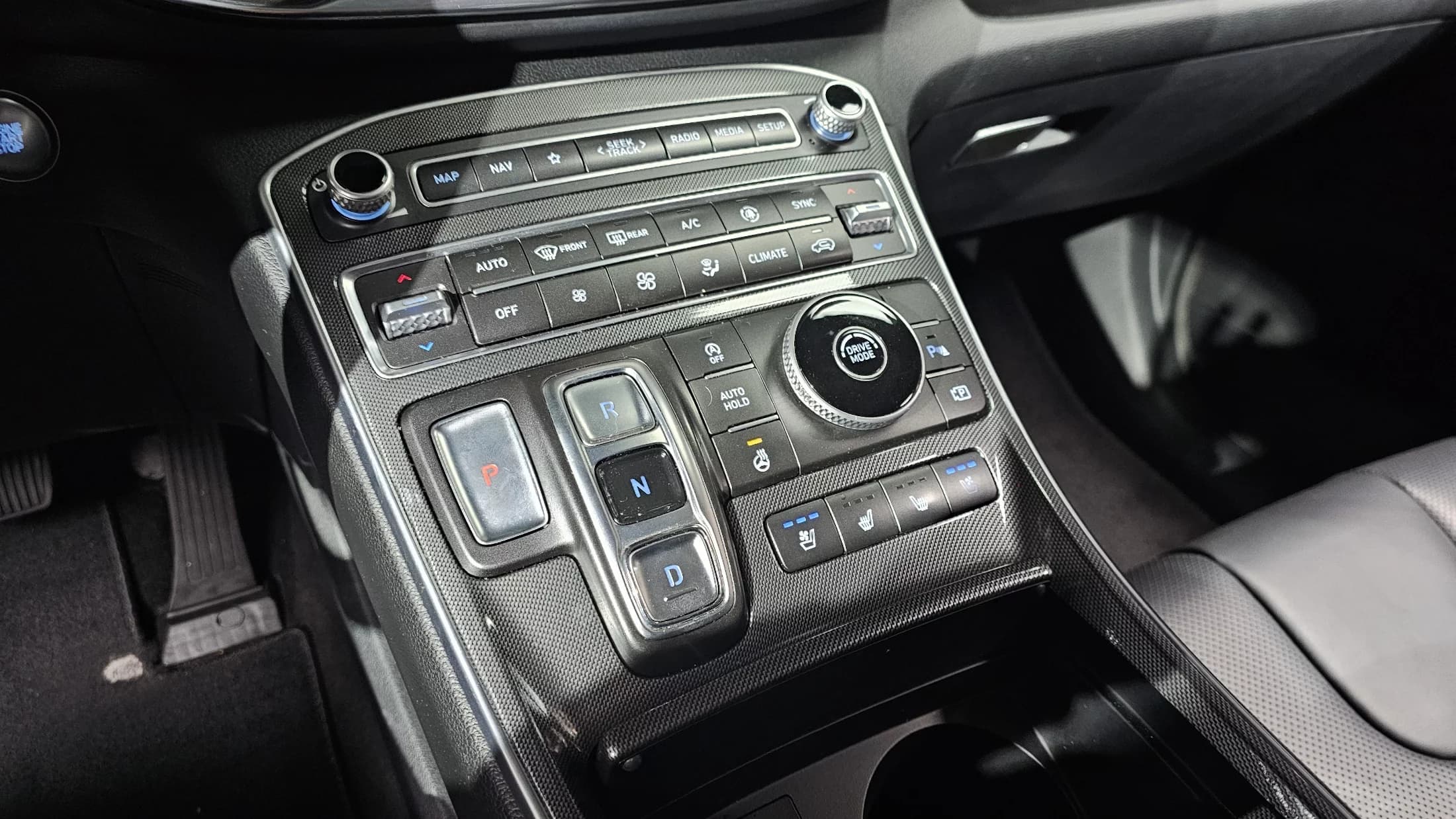 Hyundai Santa Fe Diesel 2.2 2WD Premium Choice, 2021 г. 97657 км. — фото 9