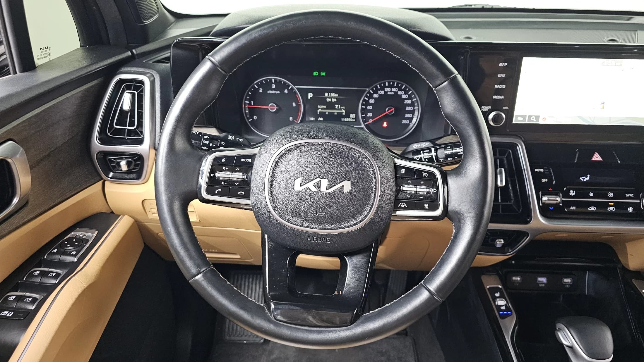 Kia Sorento Diesel 2.2 2WD Prestige, 2021 г. 116438 км. — фото 13