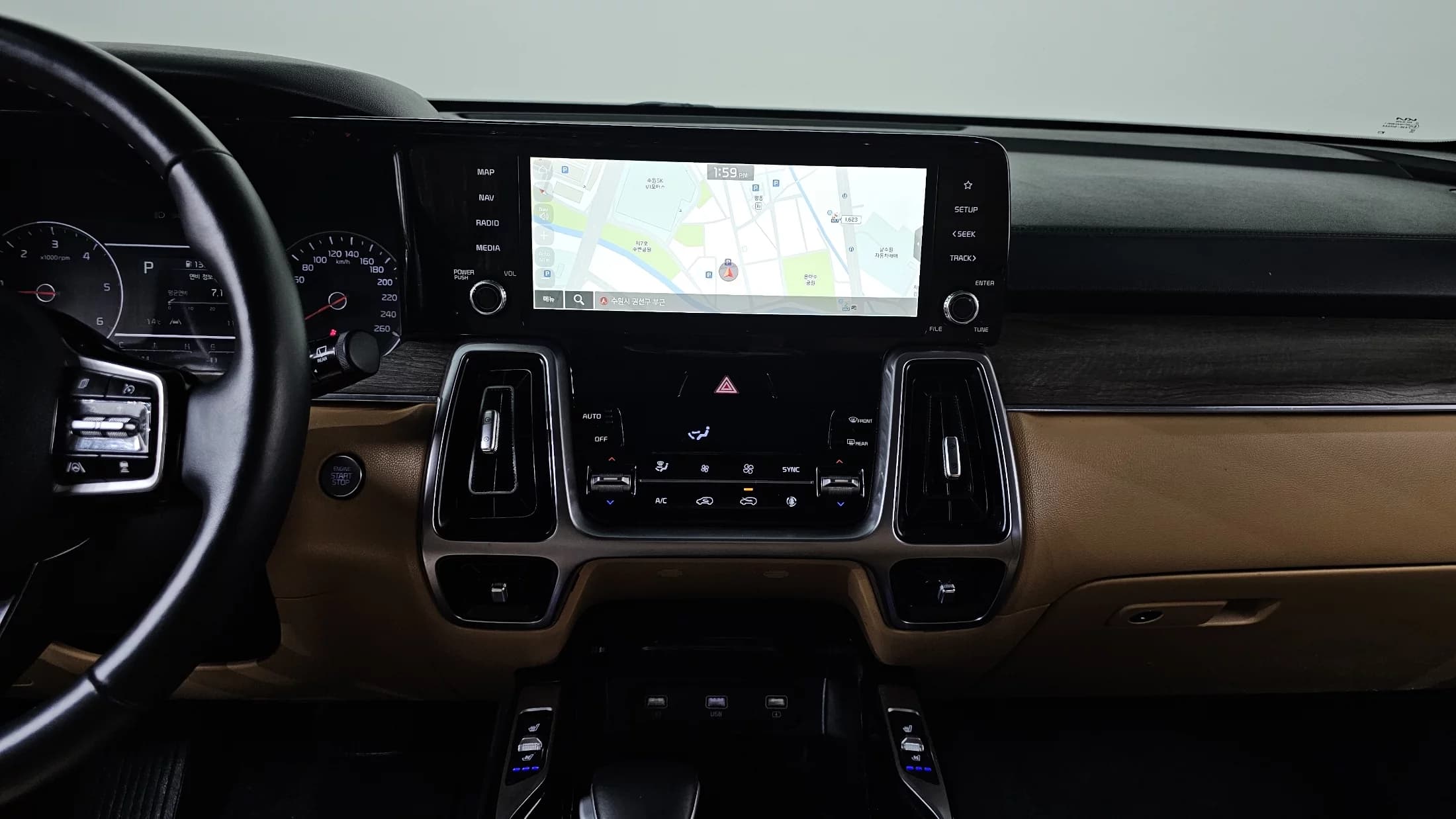 Kia Sorento Diesel 2.2 2WD Prestige, 2021 г. 116438 км. — фото 14