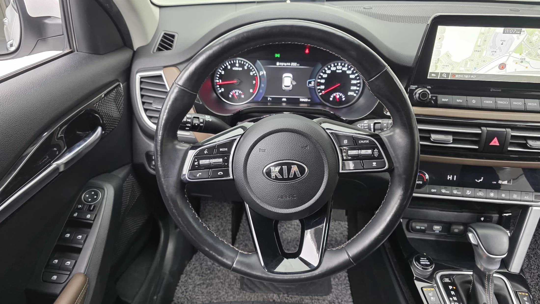 Kia Seltos Gasoline 1.6 Turbo 2WD Signature, 2021 г. 78523 км. — фото 13