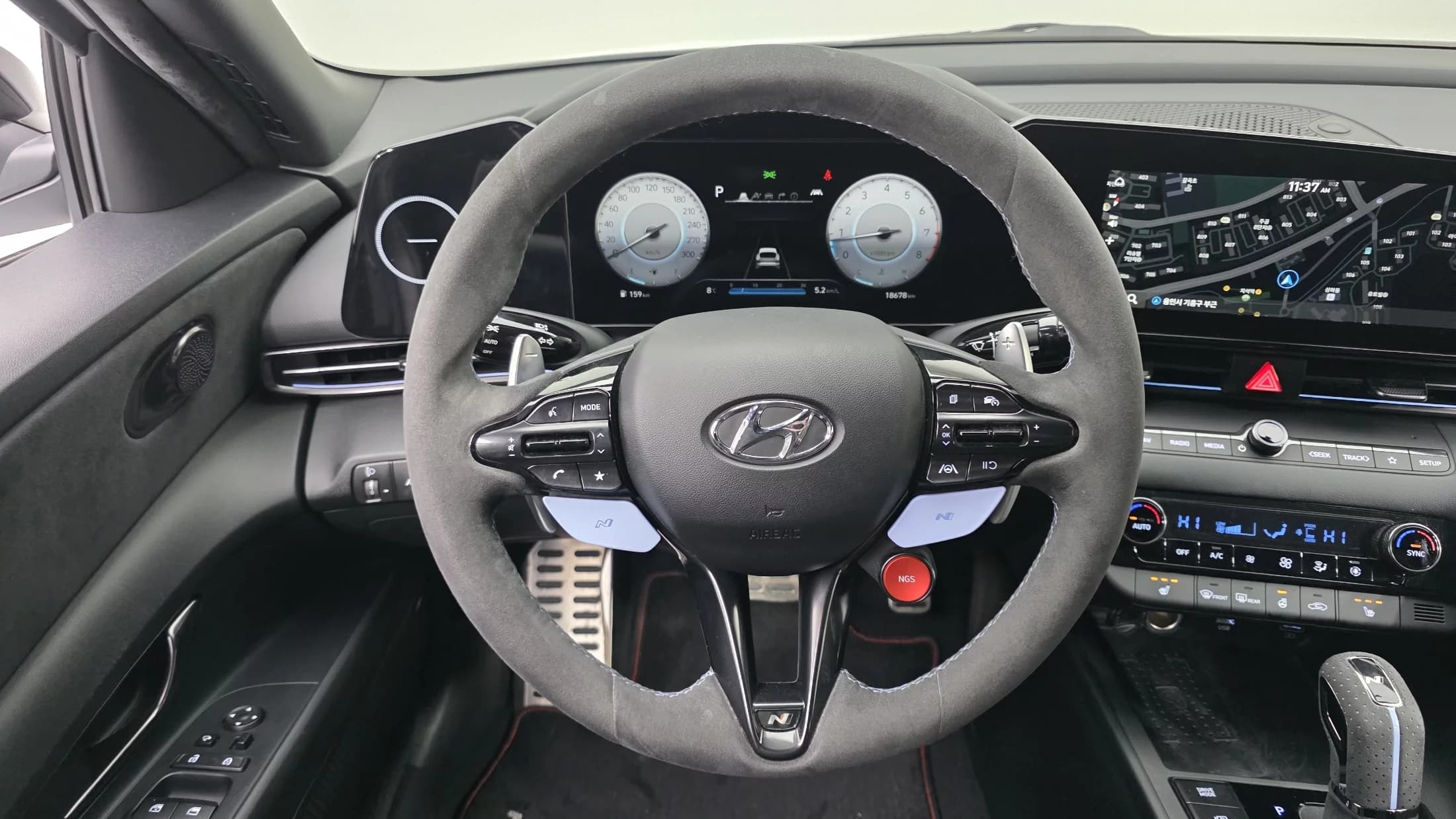 Hyundai AVANTE (Хендай Элантра) 2.0 N, 2022 г. 18724 км. — фото 13