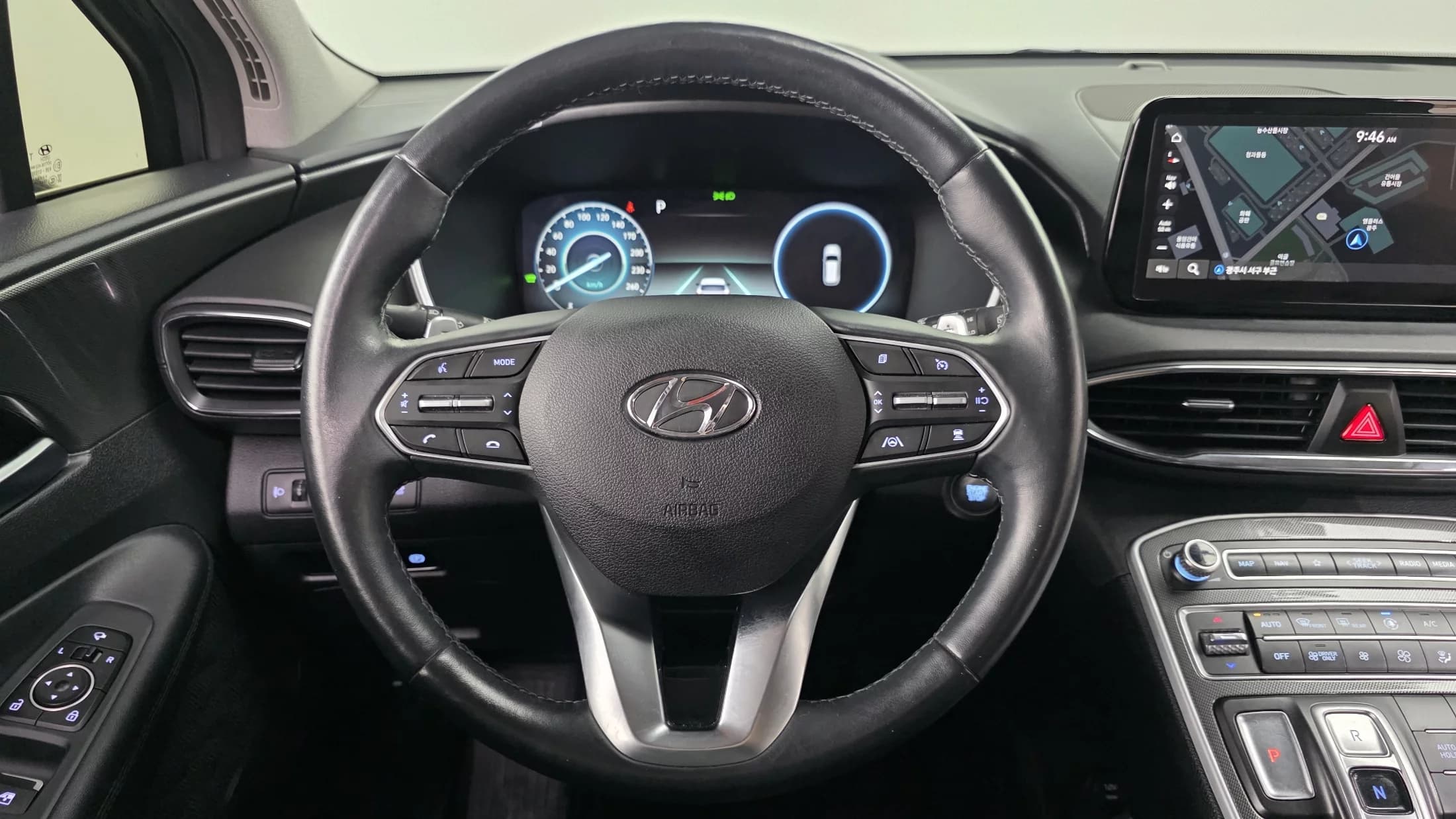 Hyundai Santa Fe HEV 1.6 4WD Prestige, гибрид, 2022 г. 88925 км. — фото 14