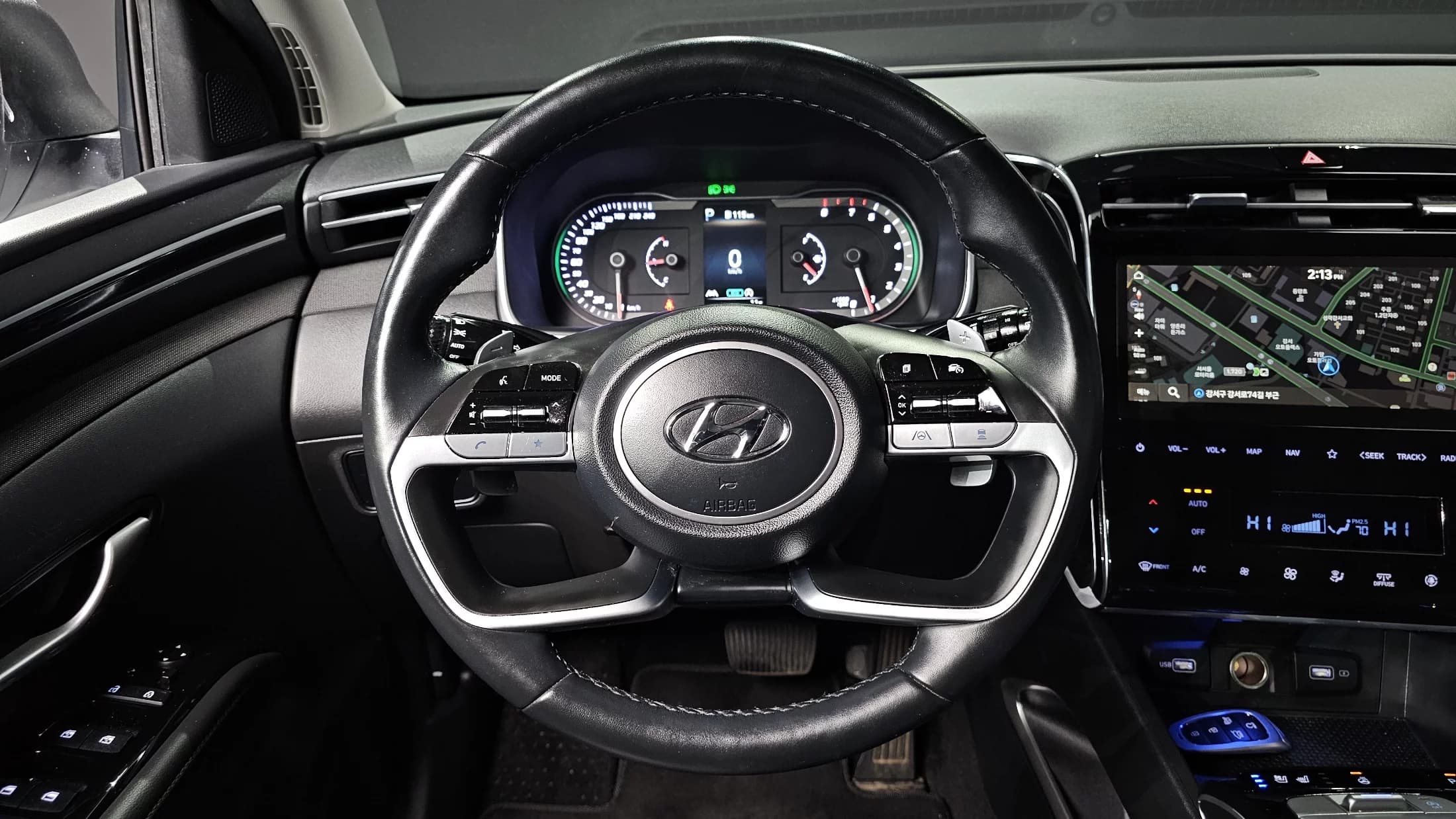 Hyundai Tucson Gasoline 1.6 Turbo 2WD Premium, 2021 г. 88912 км. — фото 13