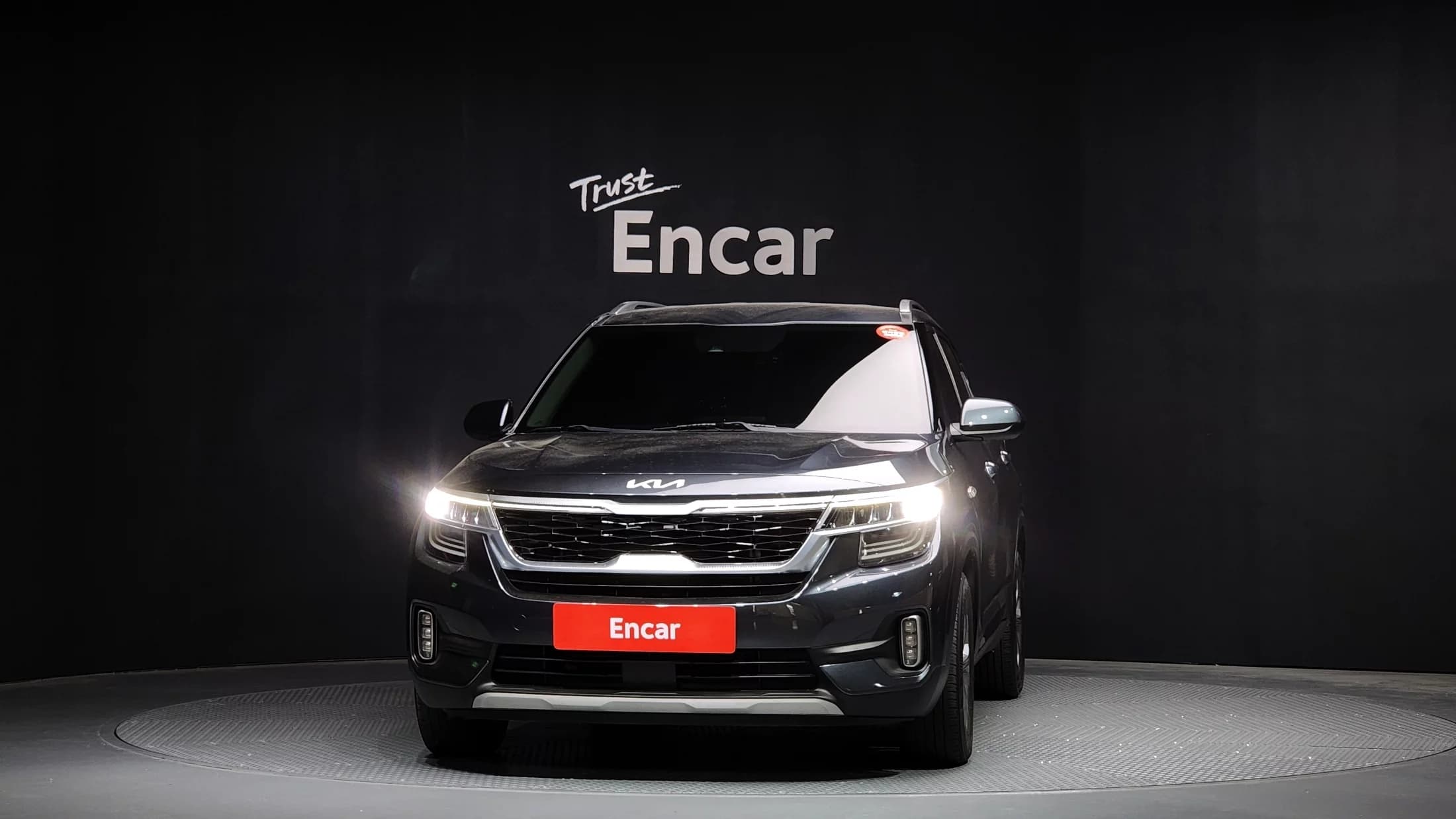 Kia Seltos Gasoline 1.6 Turbo 2WD Trendy, 2021 г. 82800 км. — фото 3